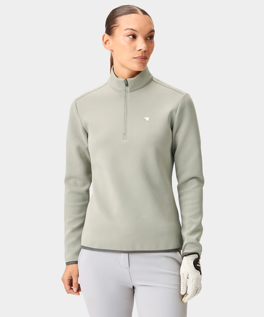 Jade Green Therma Quarter Zip