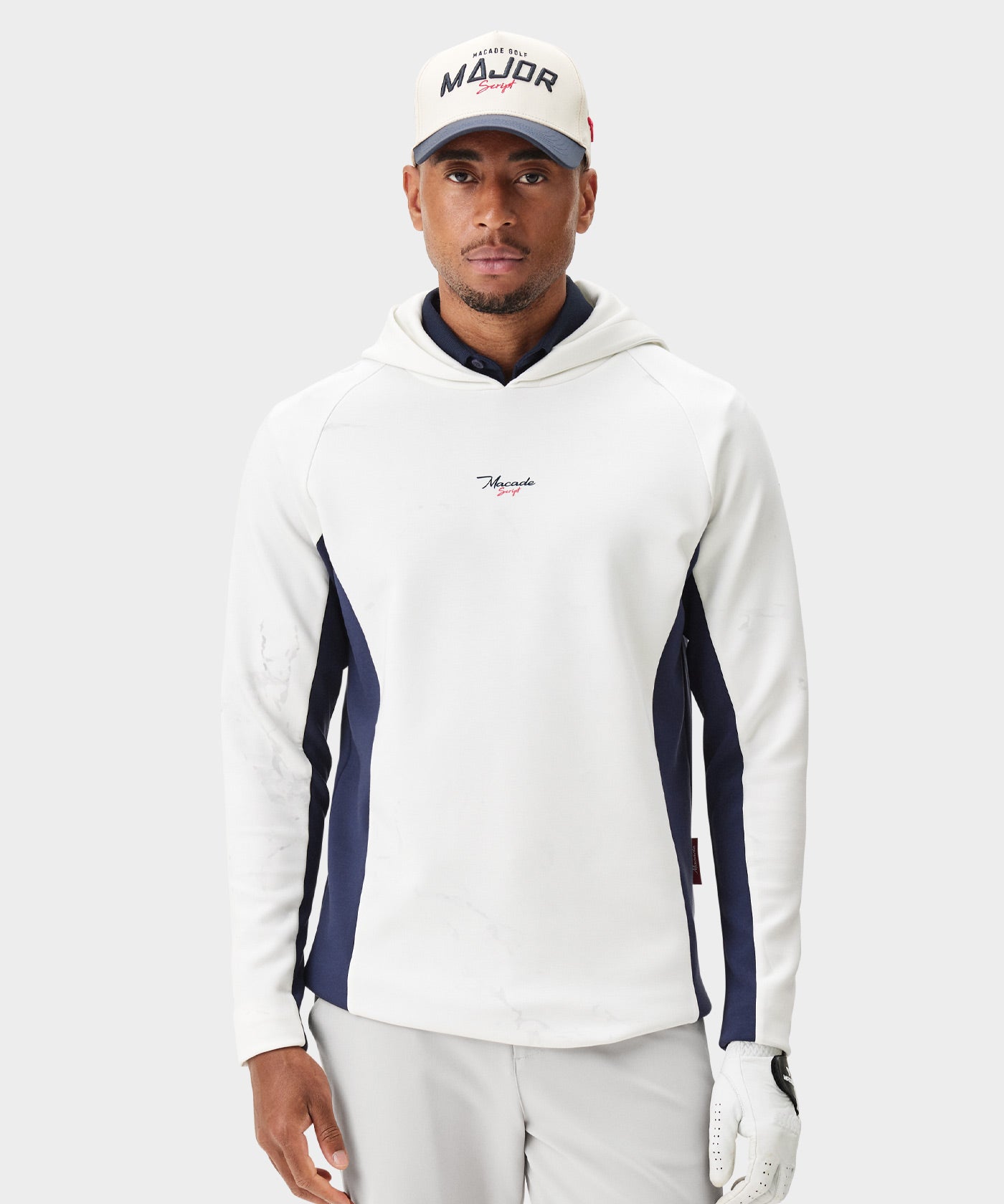 Marble Course Script Hoodie
