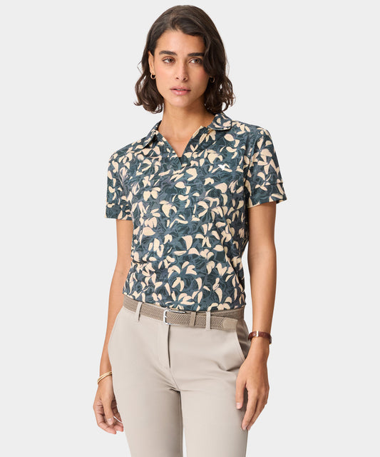 Paige Shirt - Fairway Tropics (AOP)