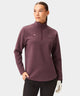 Zoe Mauve Flex Quarter Zip