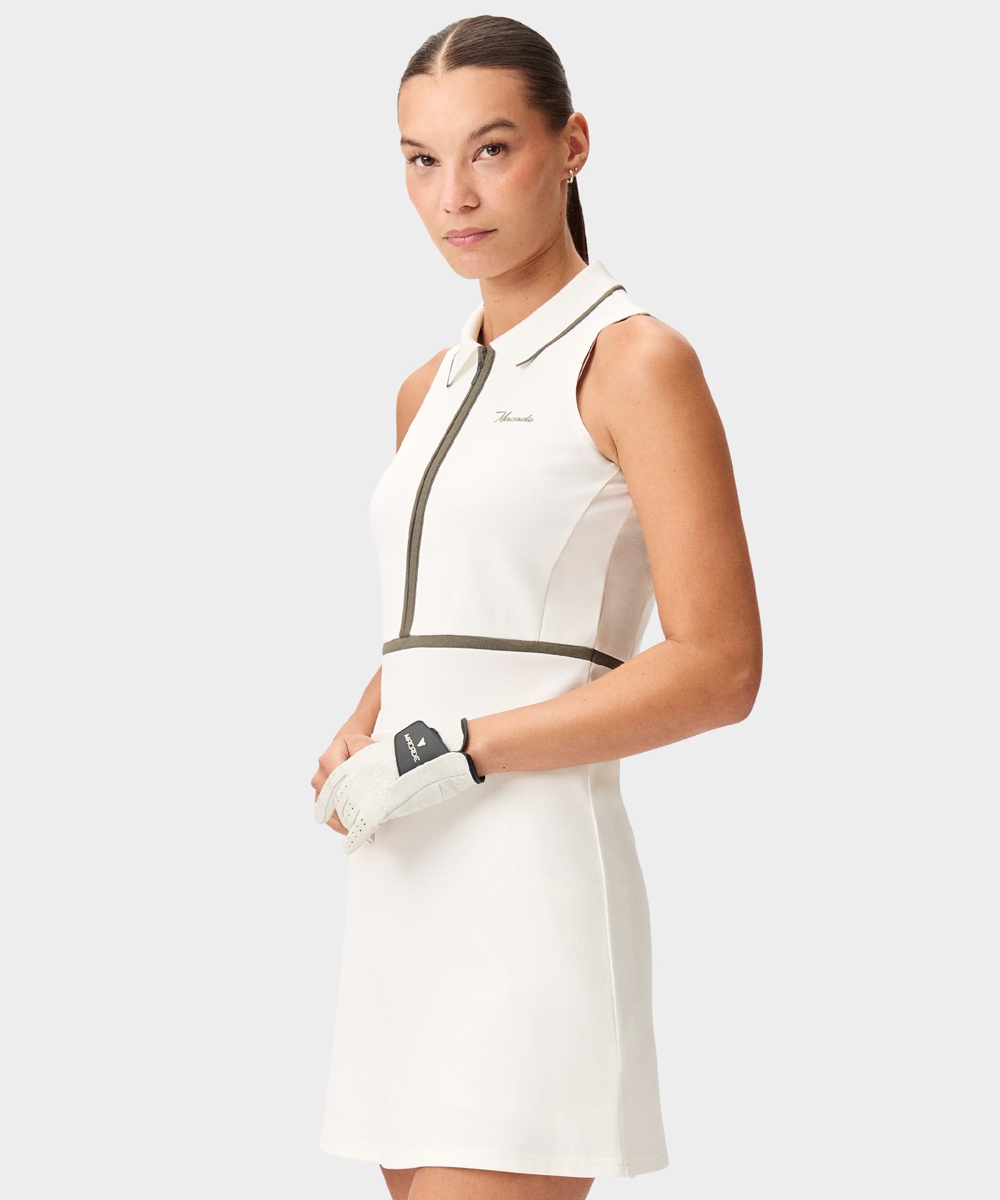 Alva Sleeveless Dress - White