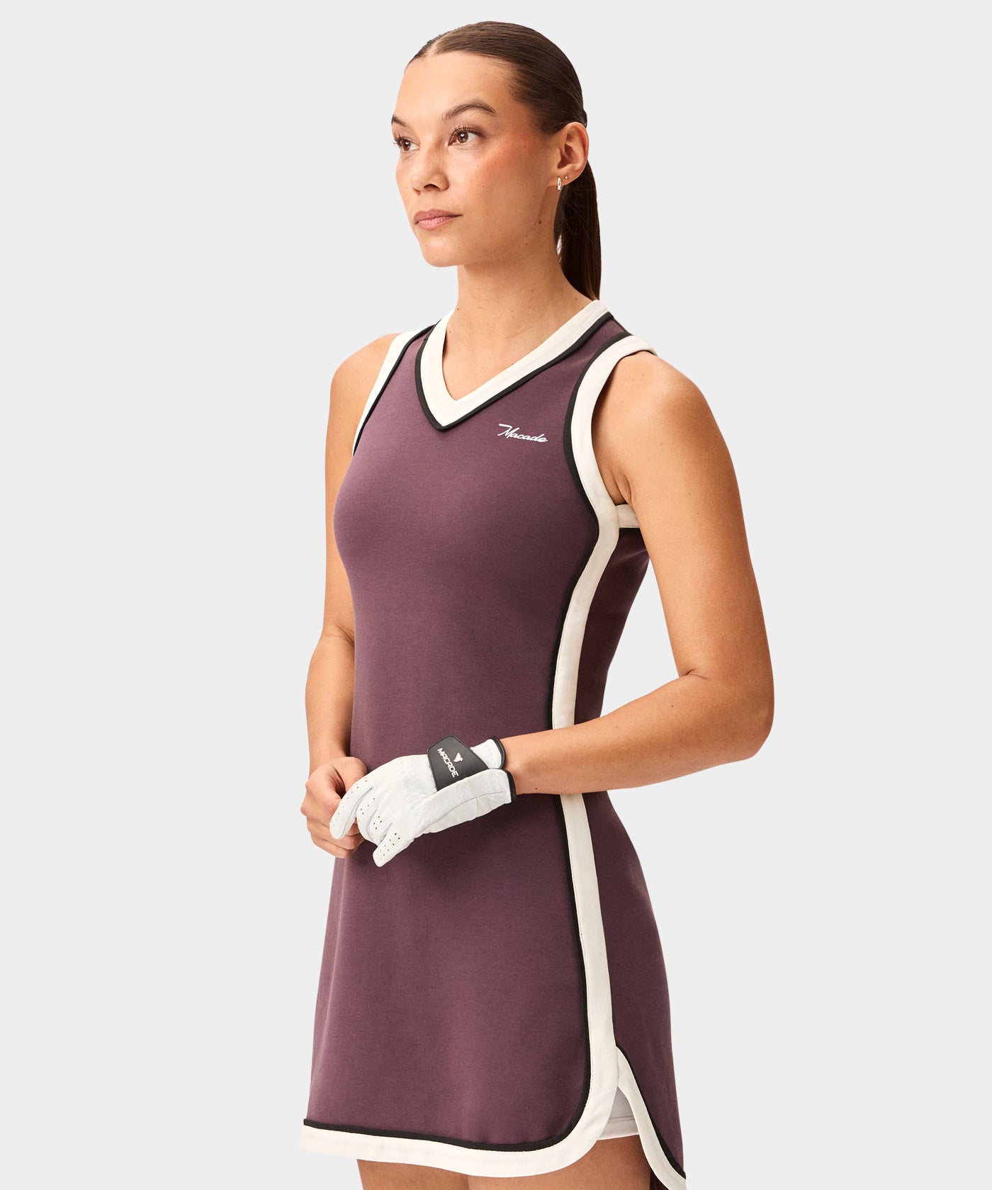 Ava Mauve TX Flow Dress