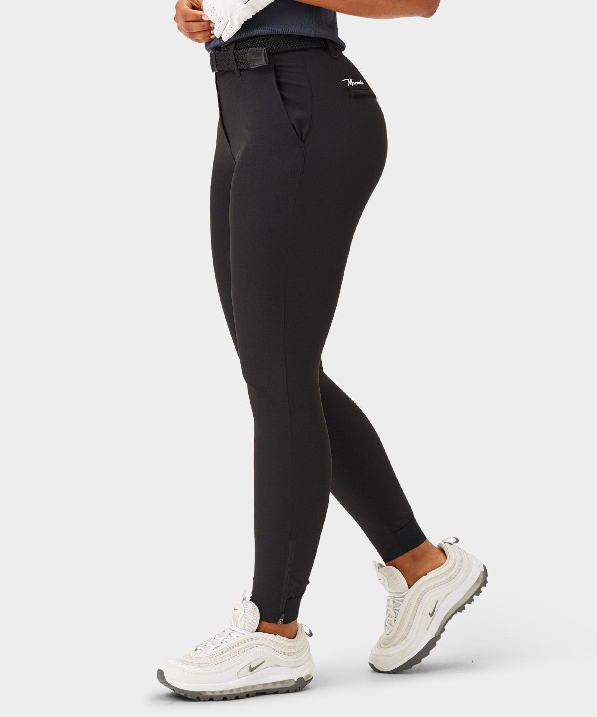 Black Four-Way Stretch Jogger