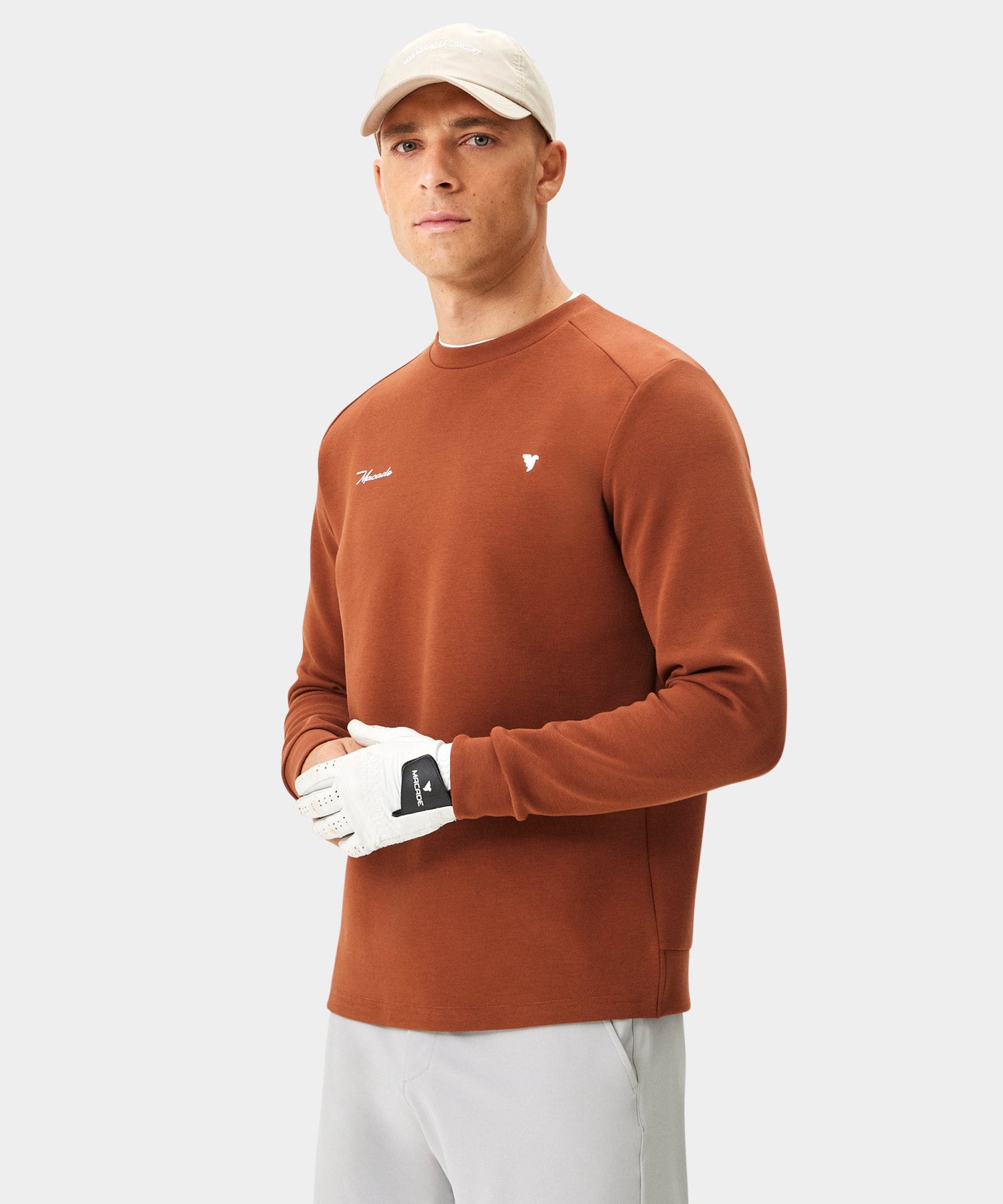 Blades Rust Course Crewneck