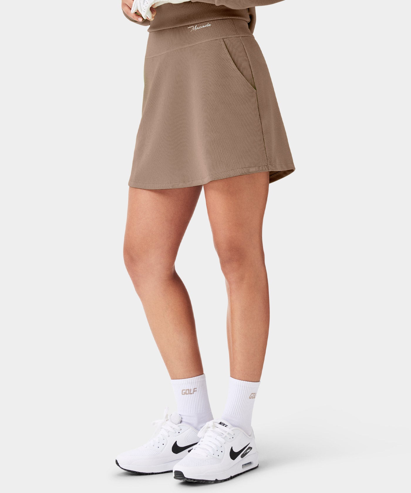 Brown Air Skirt