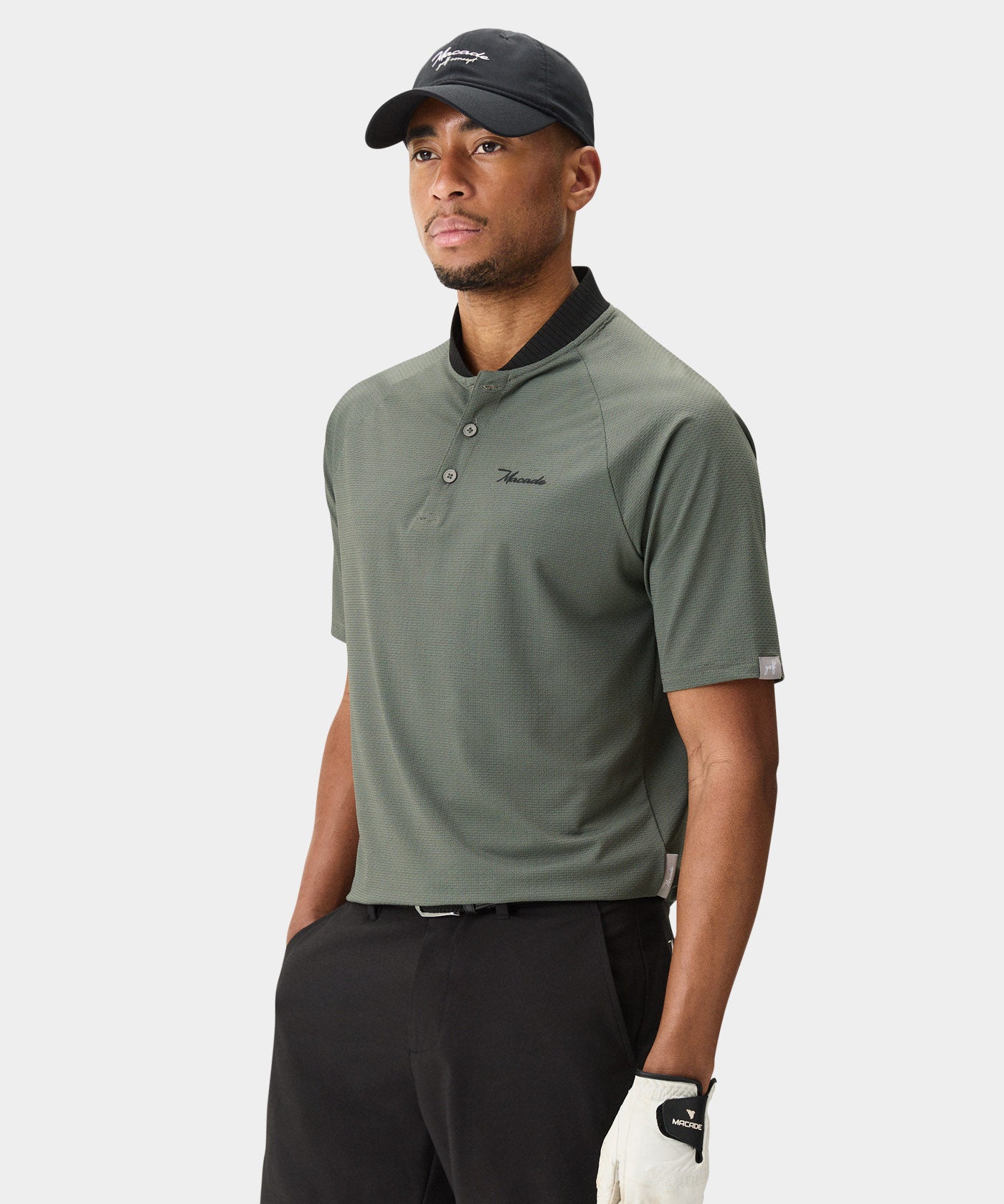 Crew Green TR Bomber Shirt