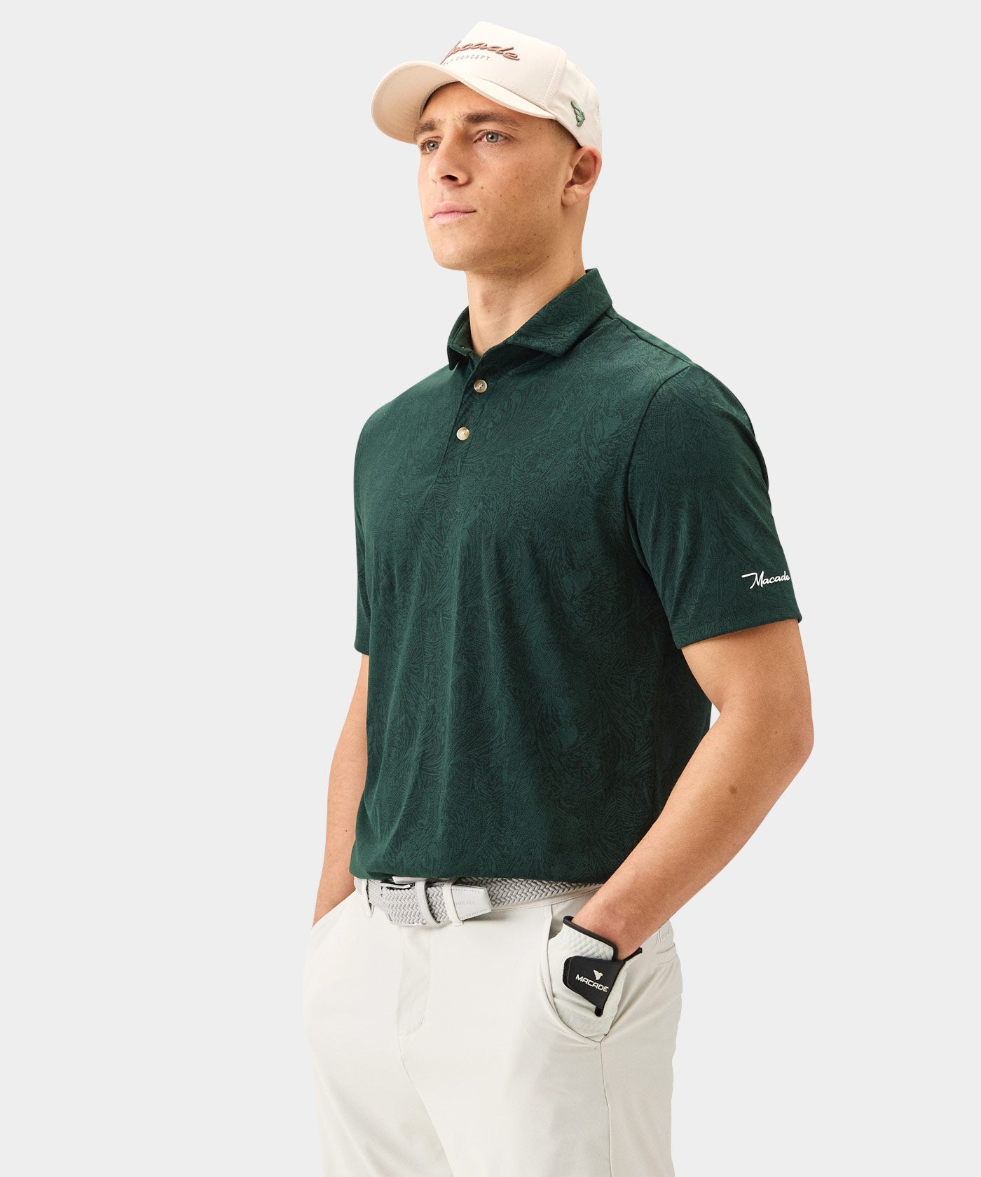 Green Paisley Core Polo Shirt