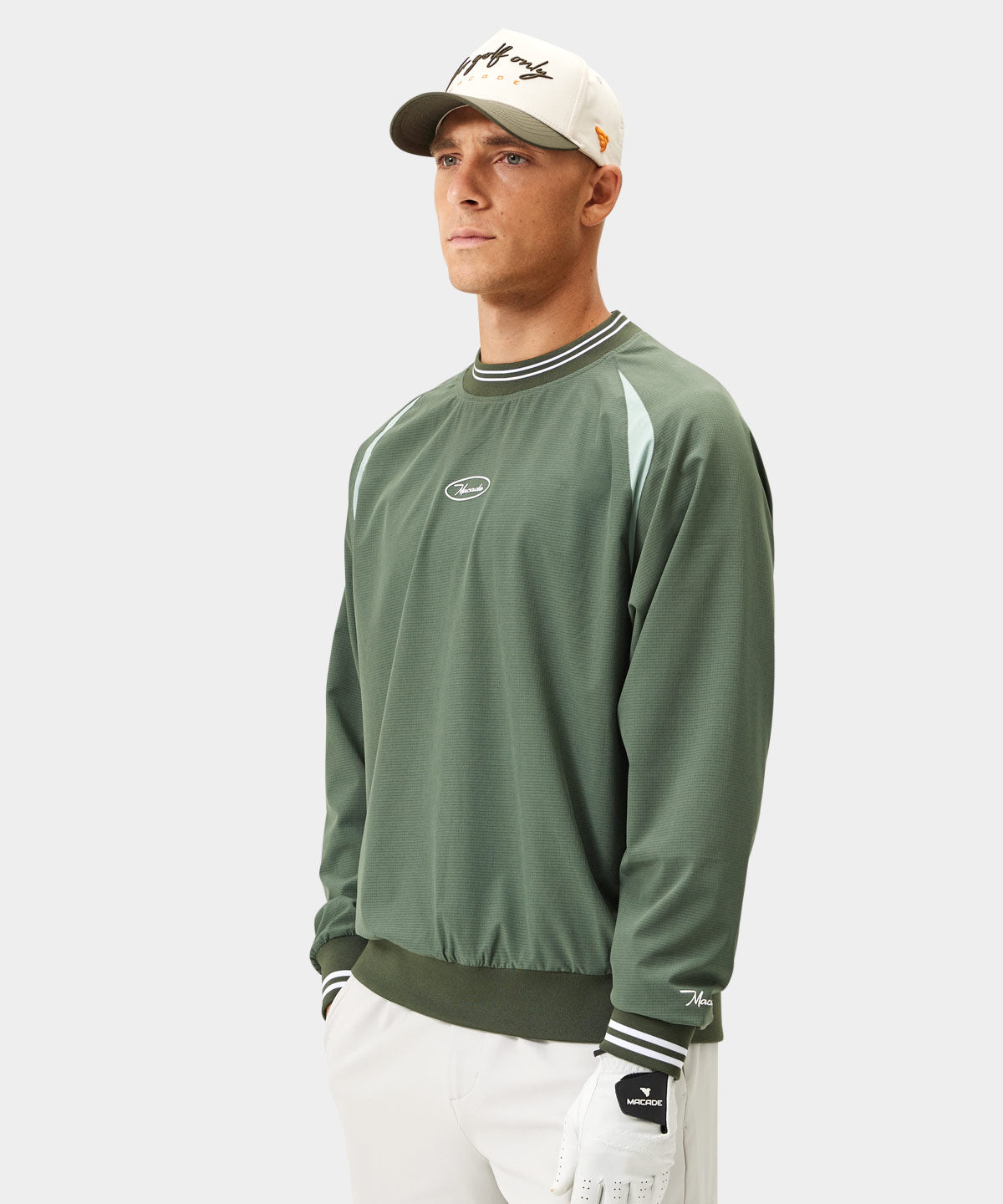 Green TX Links Windbreaker Macade Golf