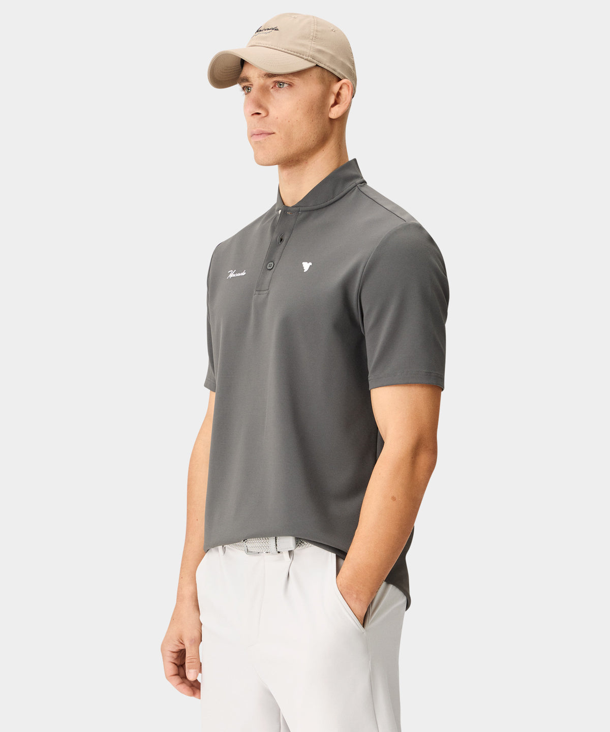 Heath Bomber Shirt - Dark Grey