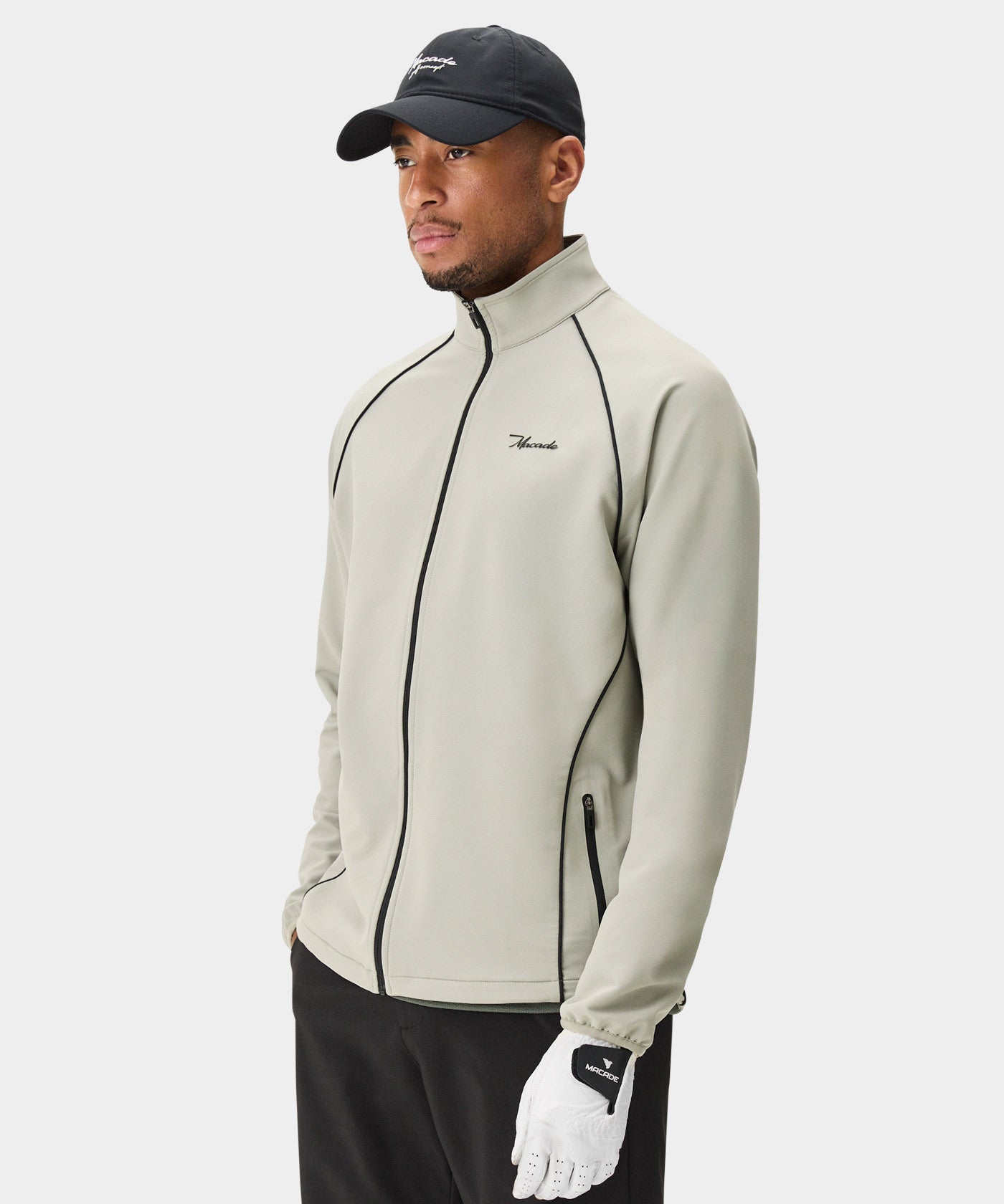 Jade Green Course Shell Jacket