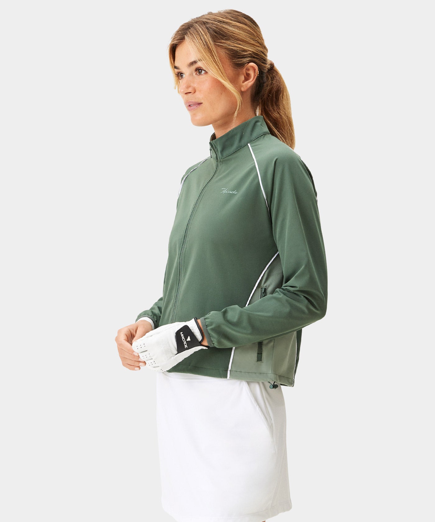 Jade Green Course Shell Jacket