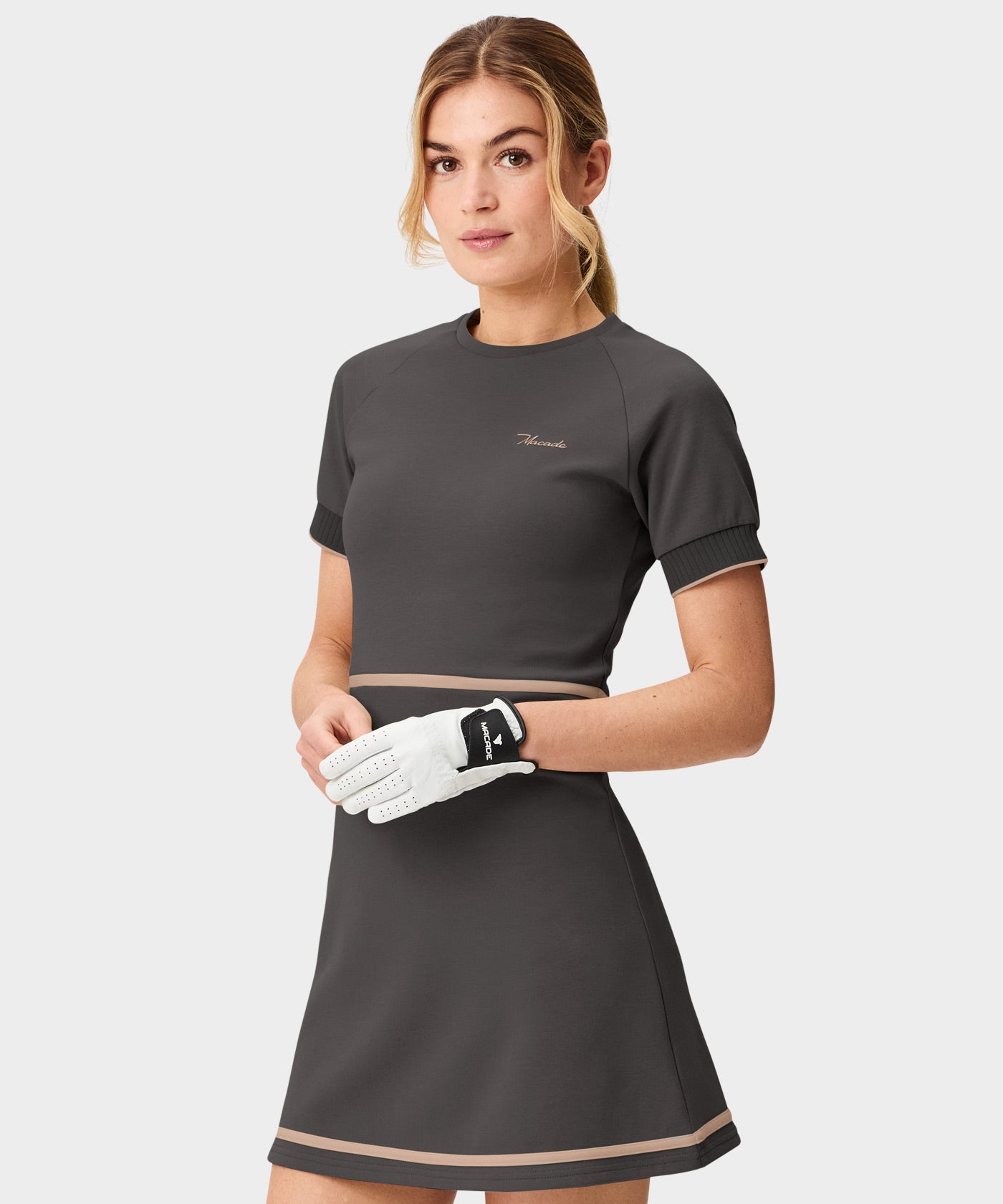 June Course Dress - Ash
