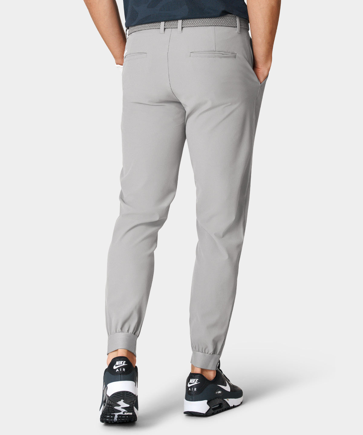 Light Grey Four-way Stretch Jogger