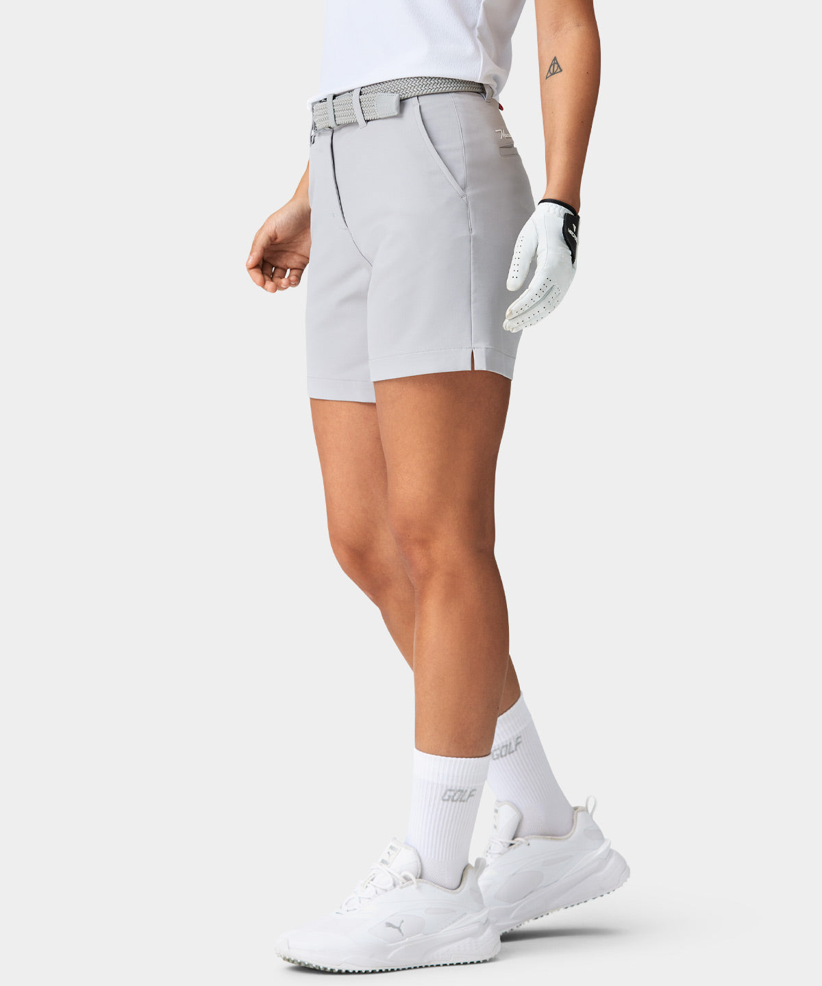 Light Grey Flex Shorts