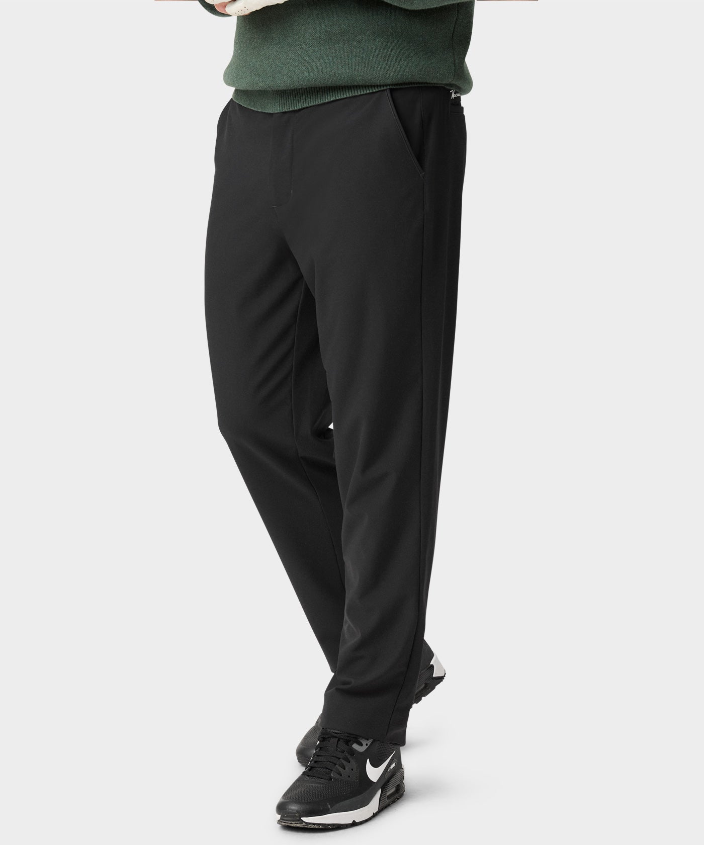 Lightweight Relaxed Trouser - Ash Black