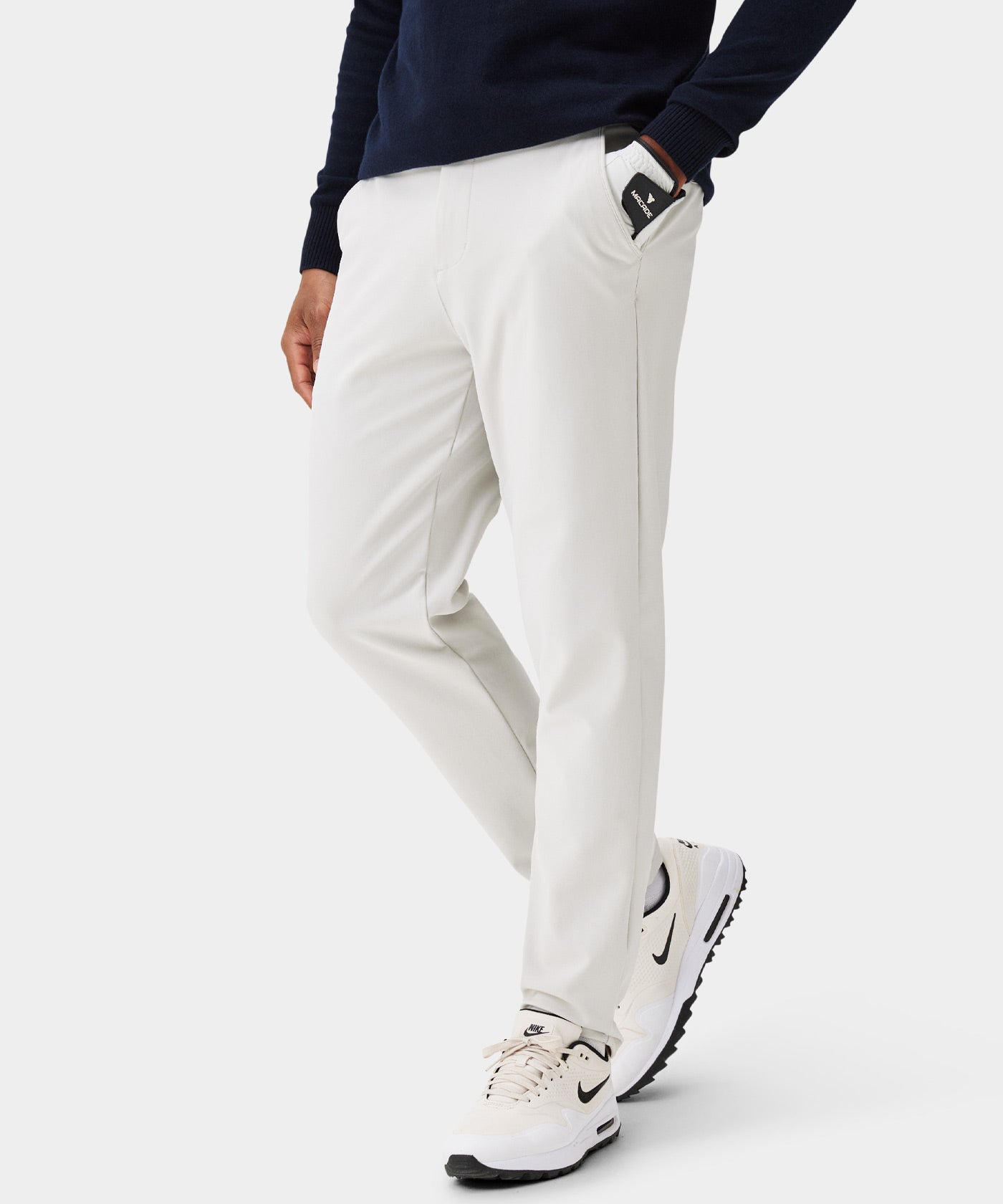 Links Bone White Tech Trouser