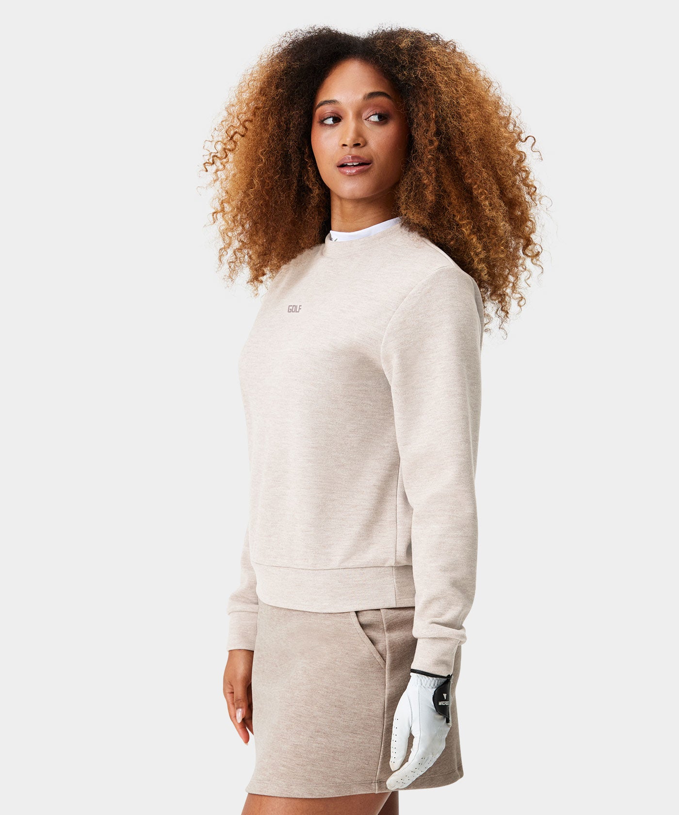 Maya Ivory Cropped Pullover