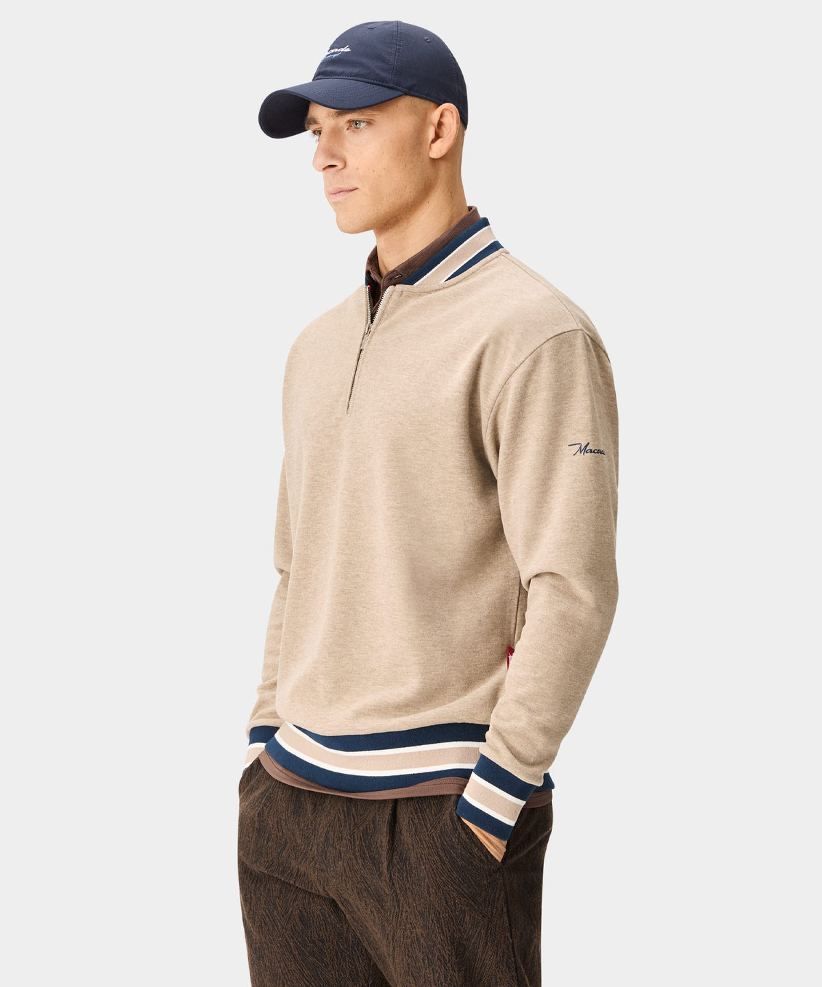 Downs Wool Bomber - Tan