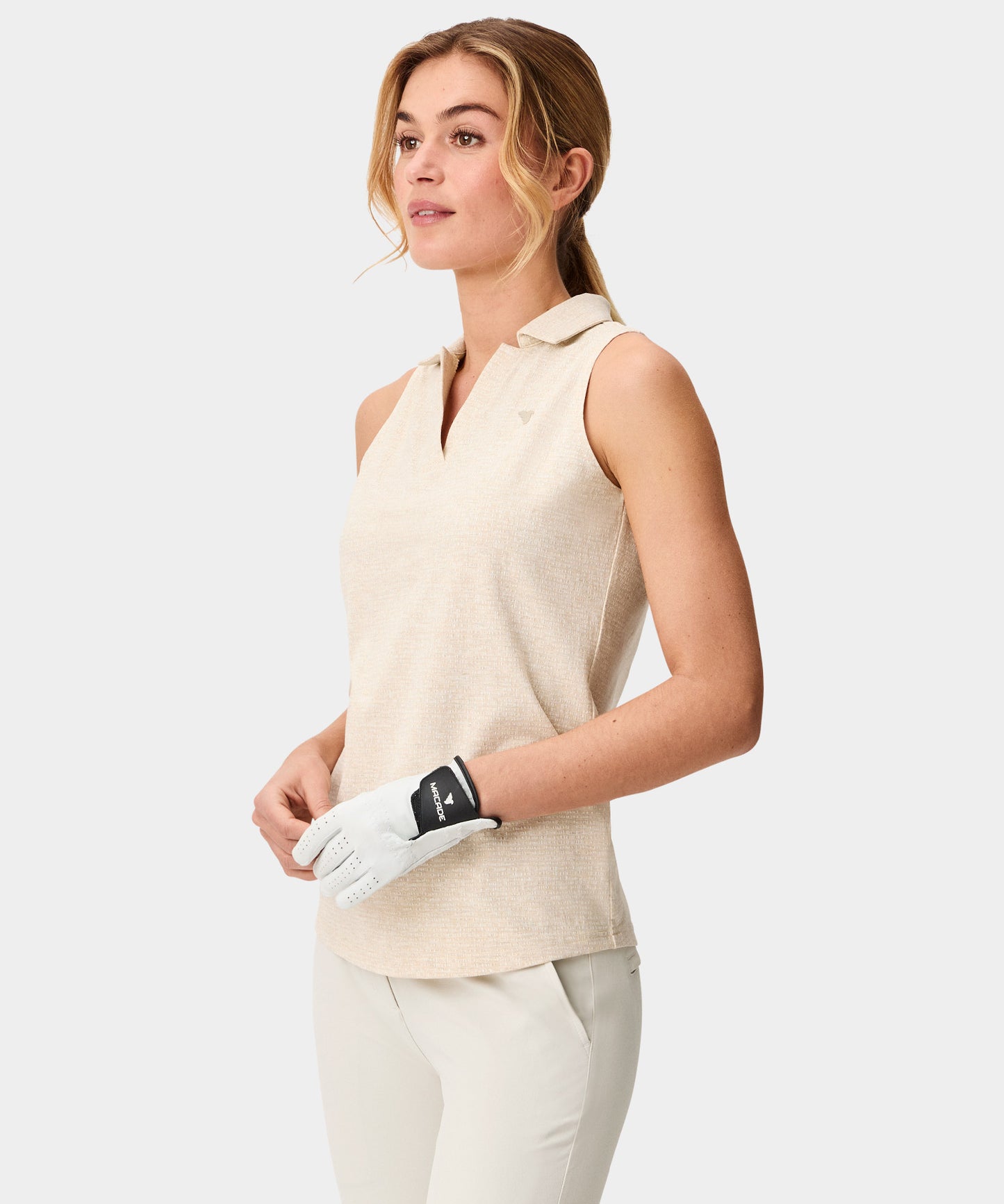 Mila Breeze Sleeveless Shirt - Sand