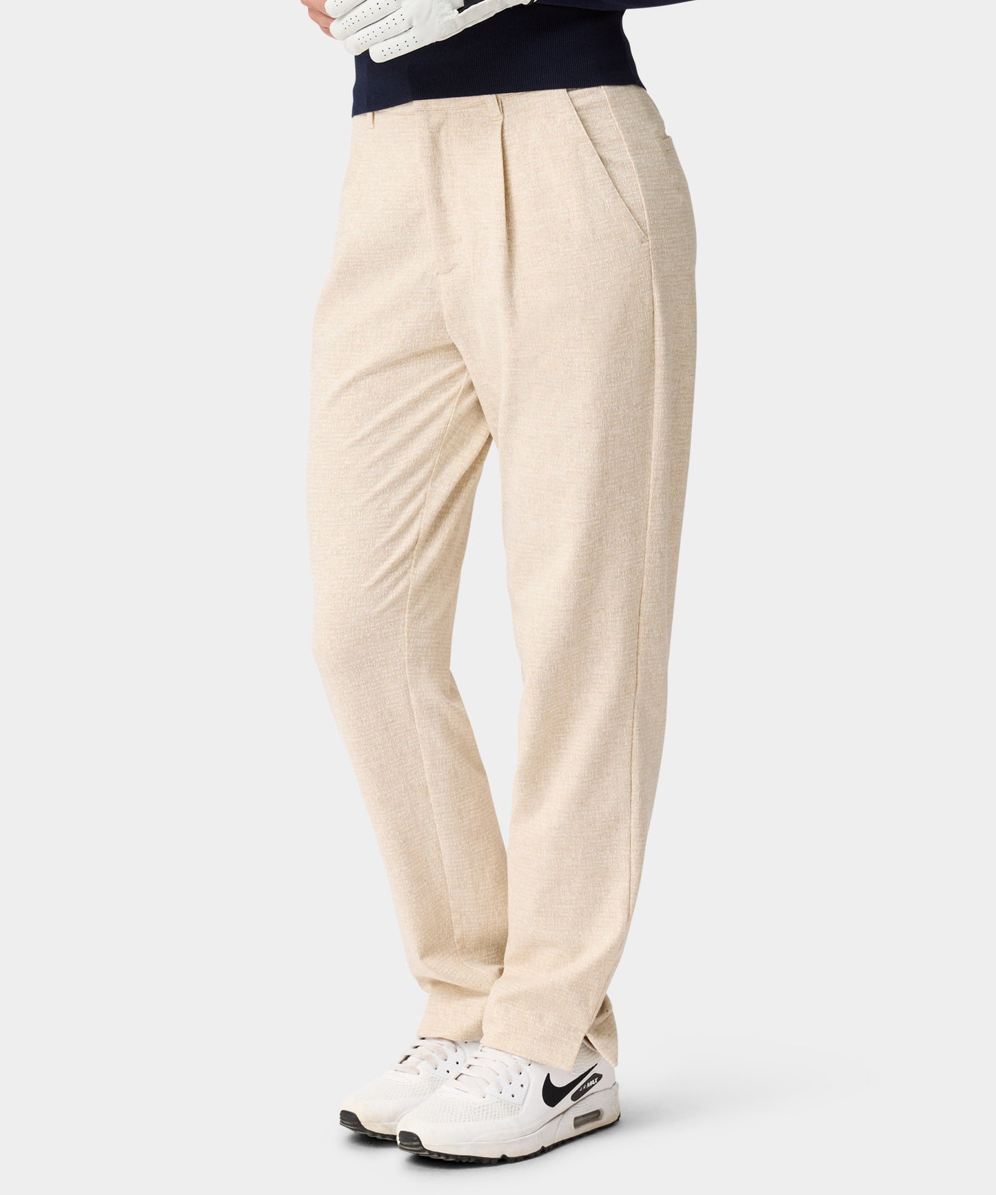 Nola Pleated Trousers - Sand