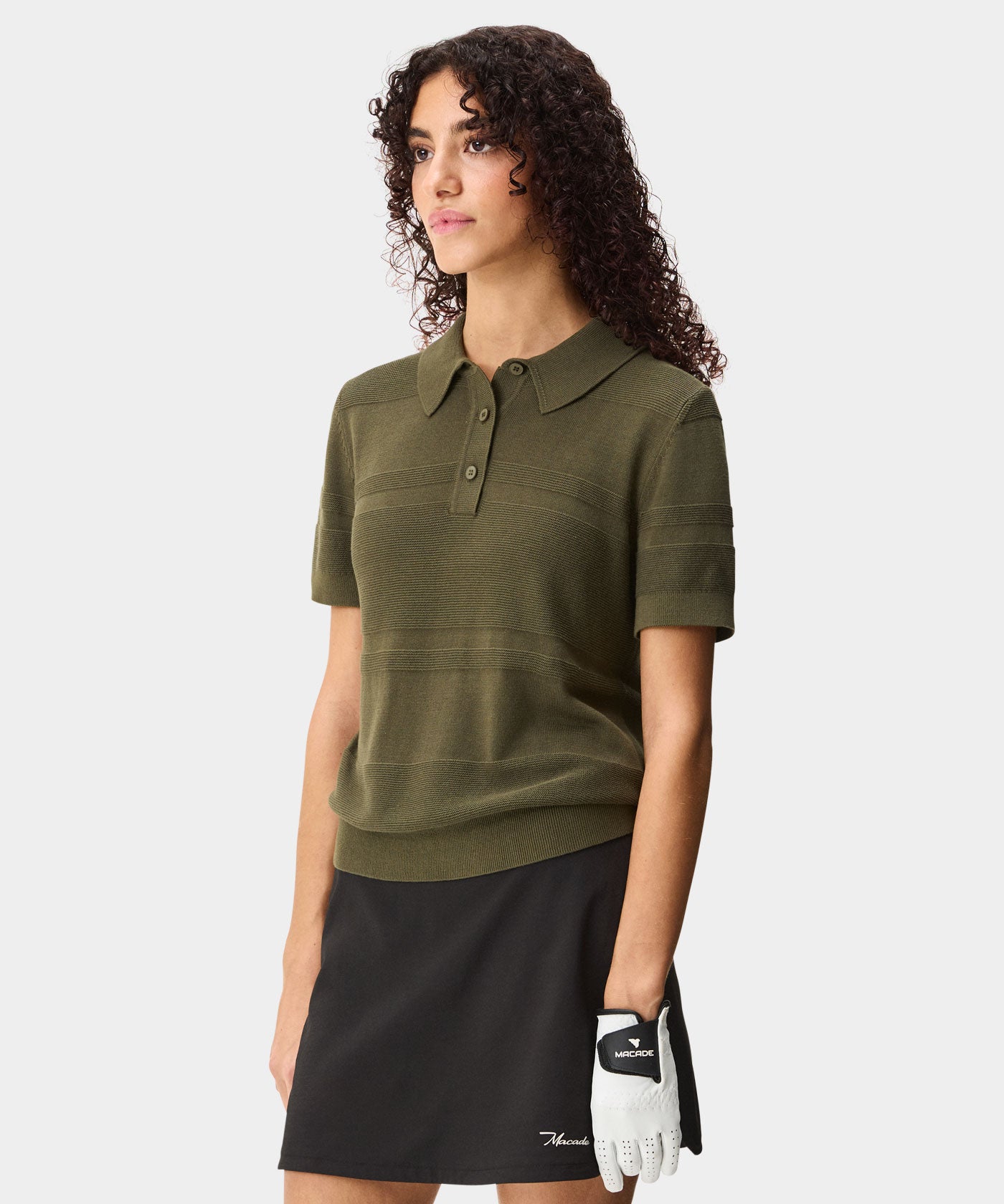 Nova Olive Prime Knit Shirt