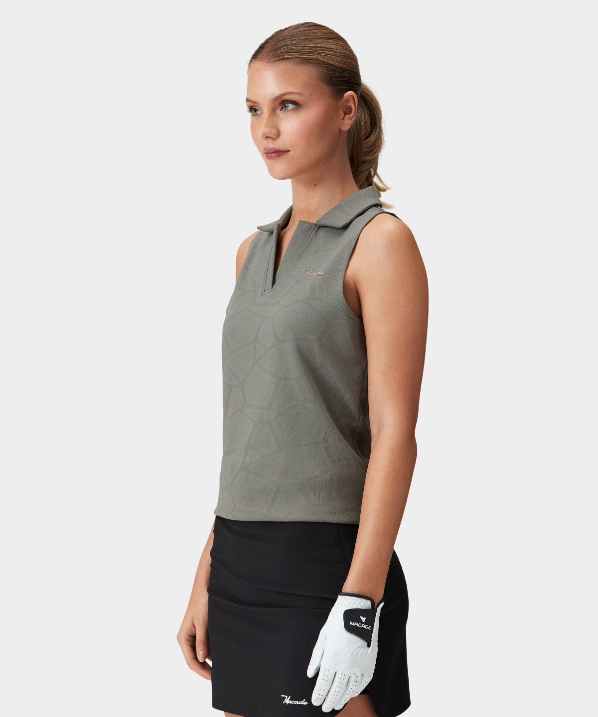 Olive Tech Sleeveless Shirt