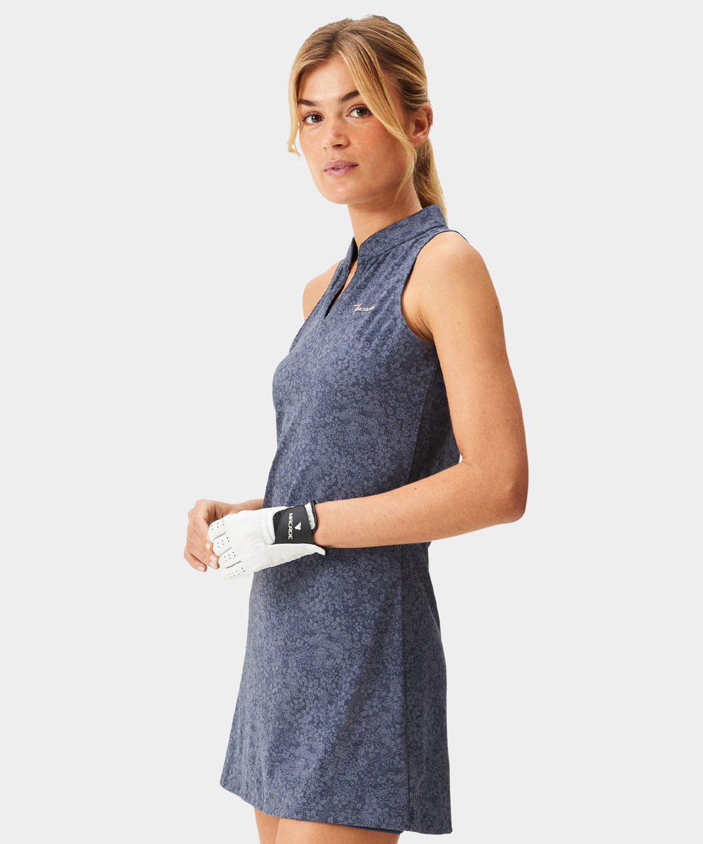 Pace Blue Course Dress – Macade