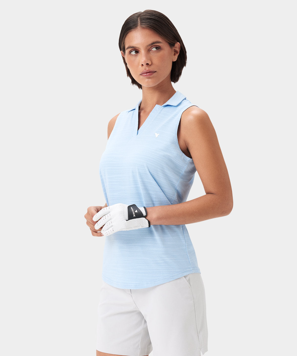 Paige Light Blue Sleeveless Shirt