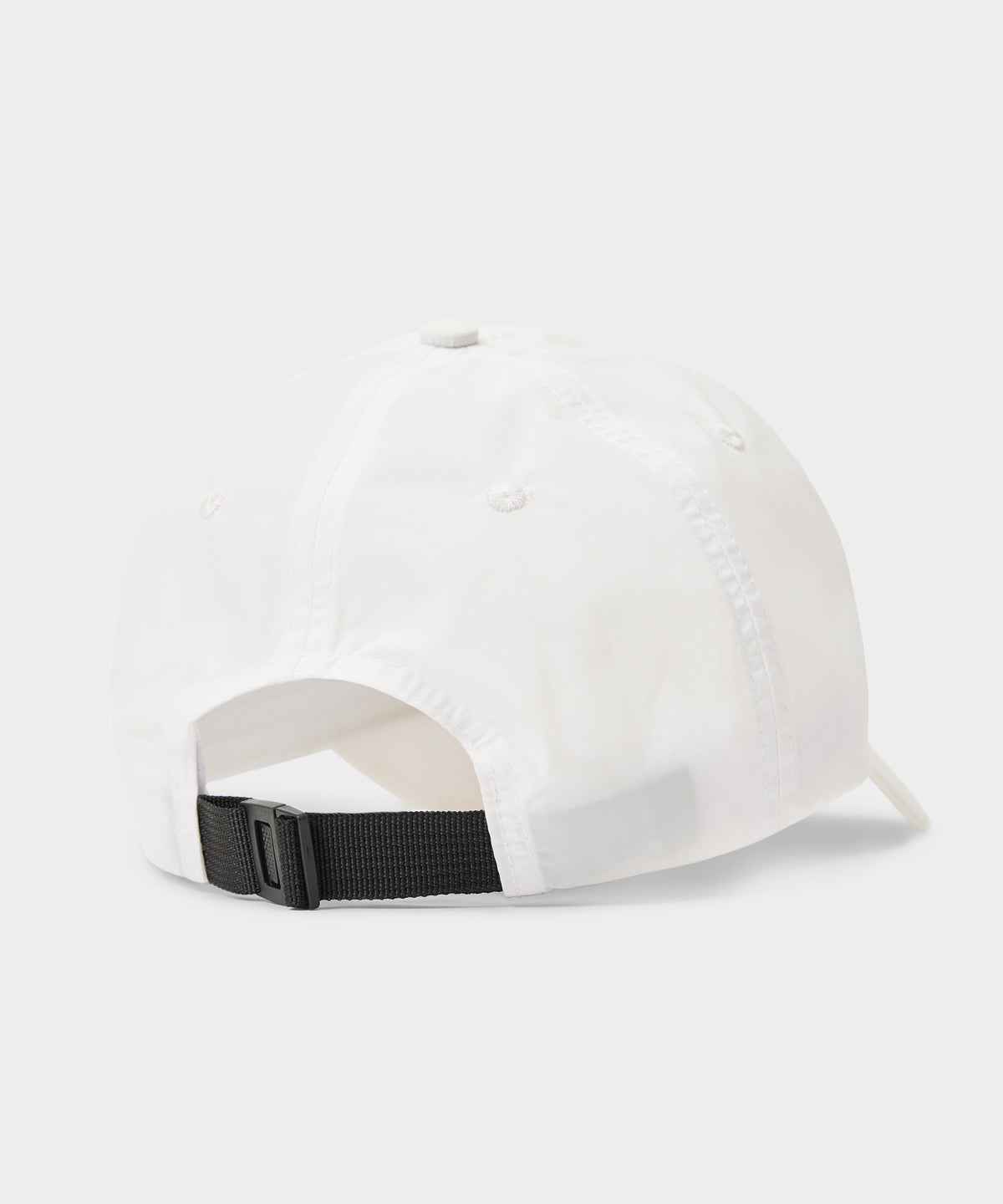 White Unstructured Tech Cap