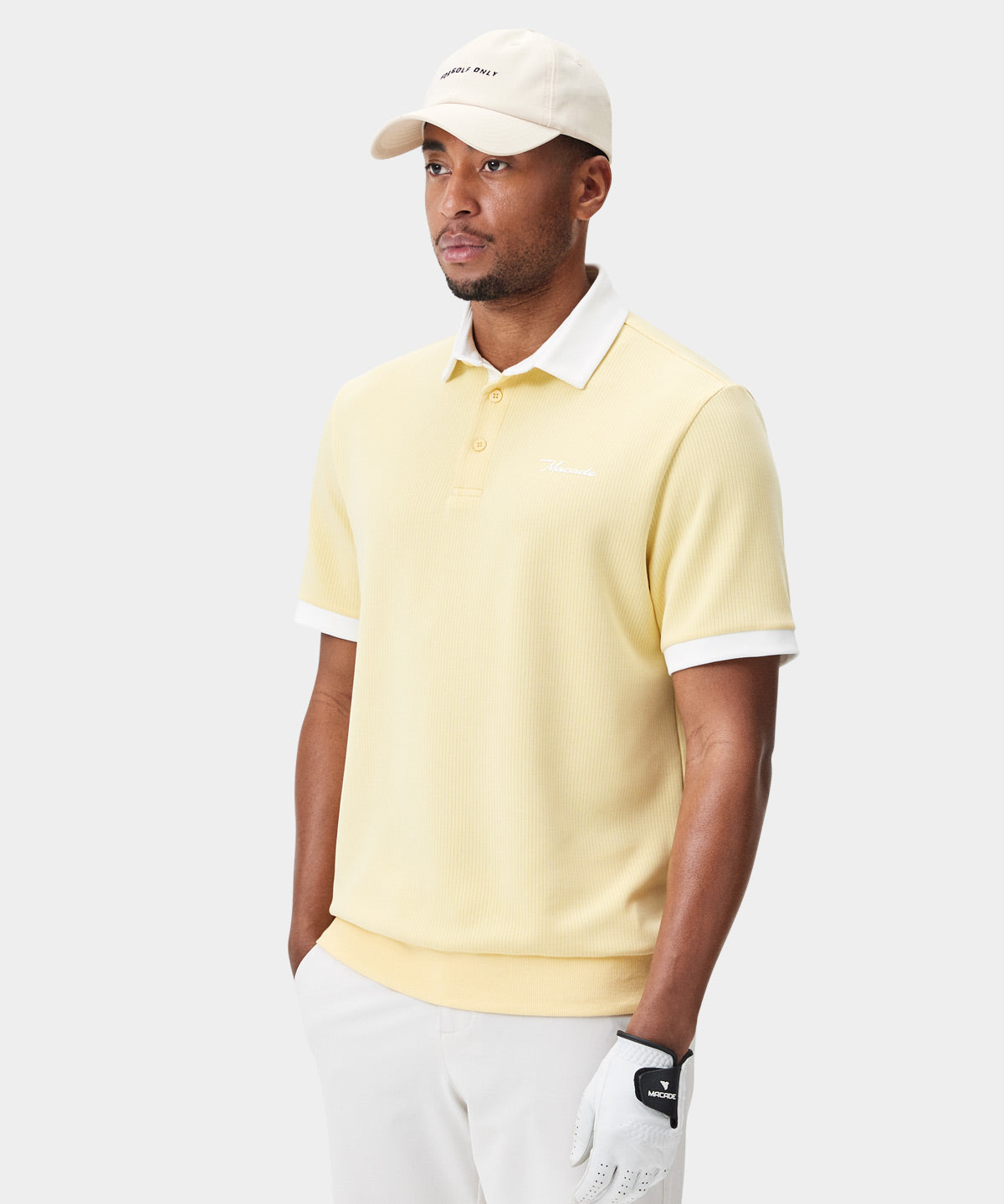 Yellow AR Tech Polo