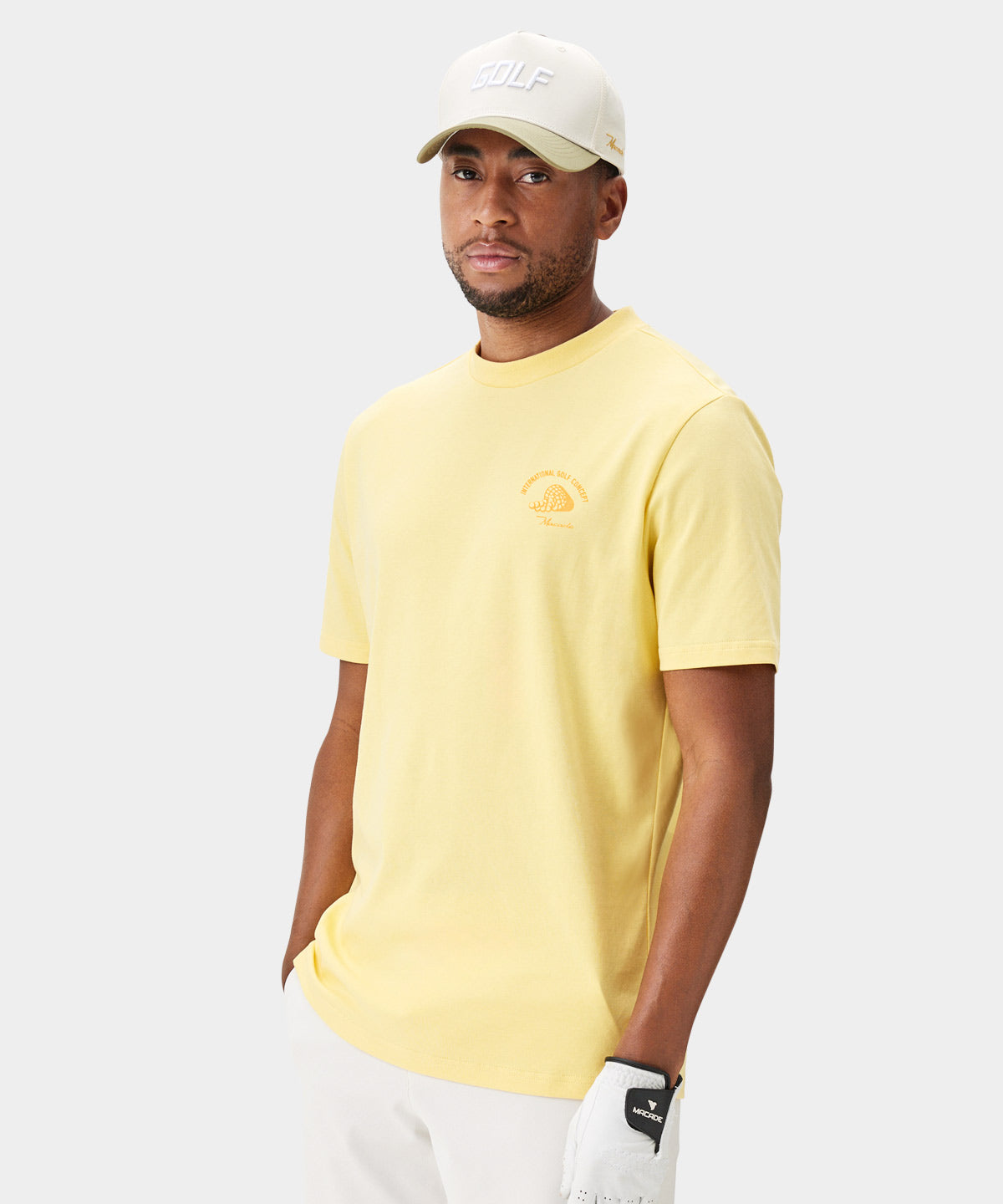 Yellow Players Tee