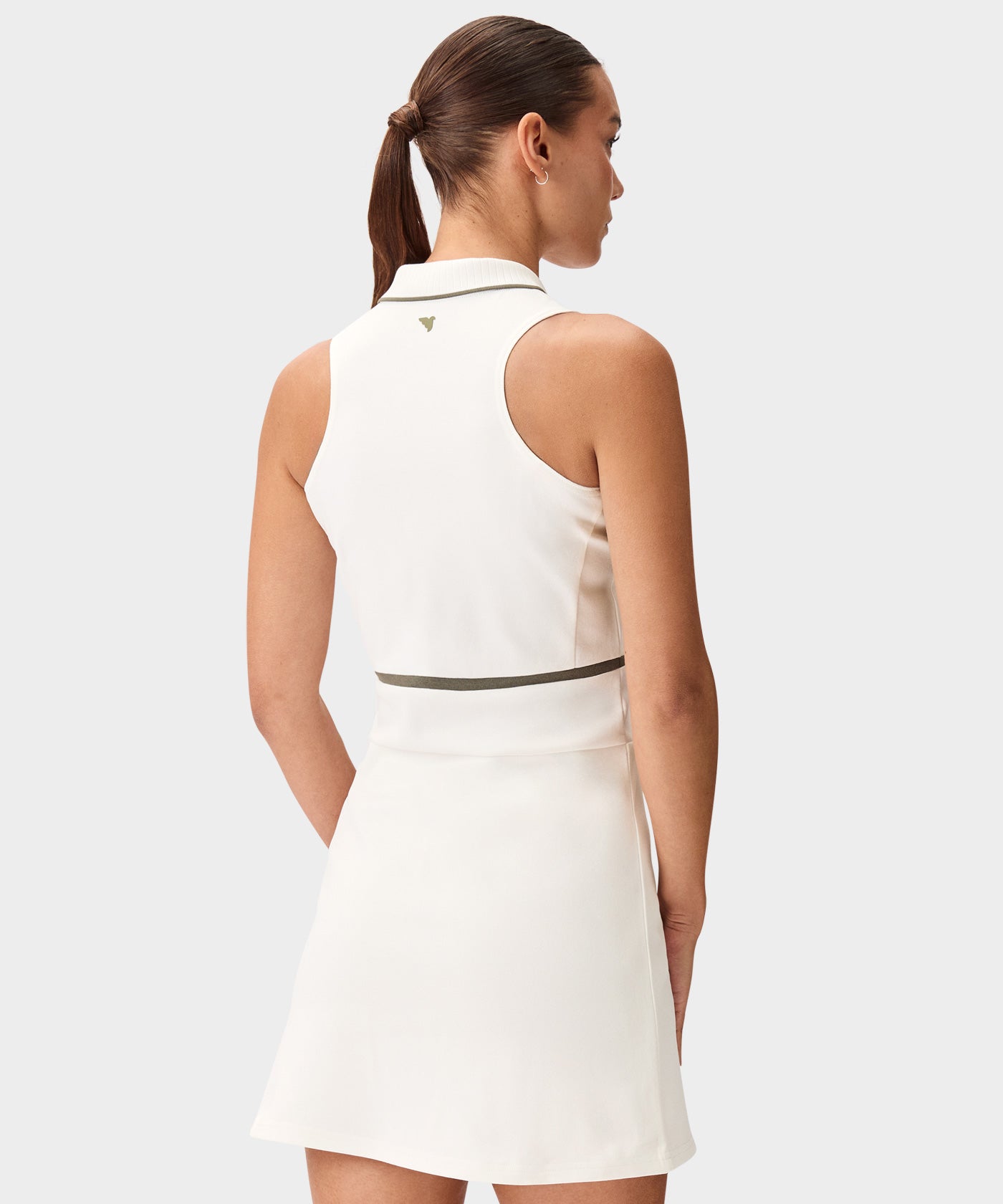 Alva Sleeveless Dress - White