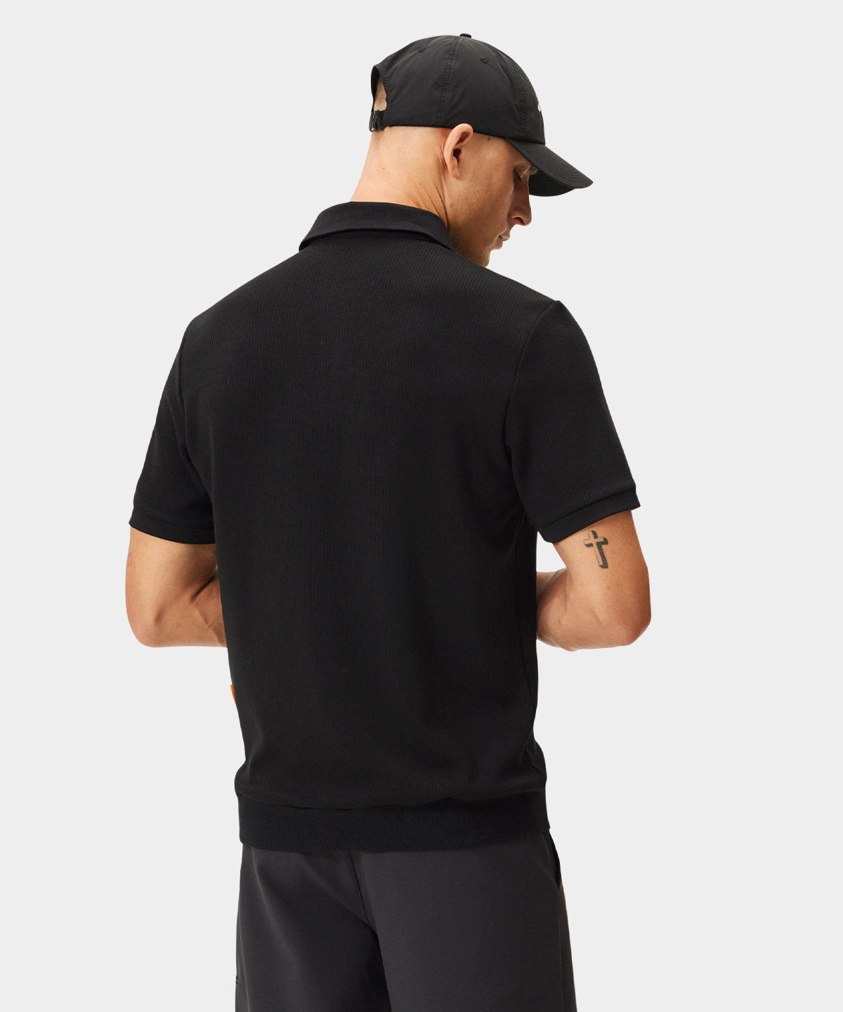 Black AR Tech Polo