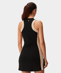 Inez Black Sleeveless Dress