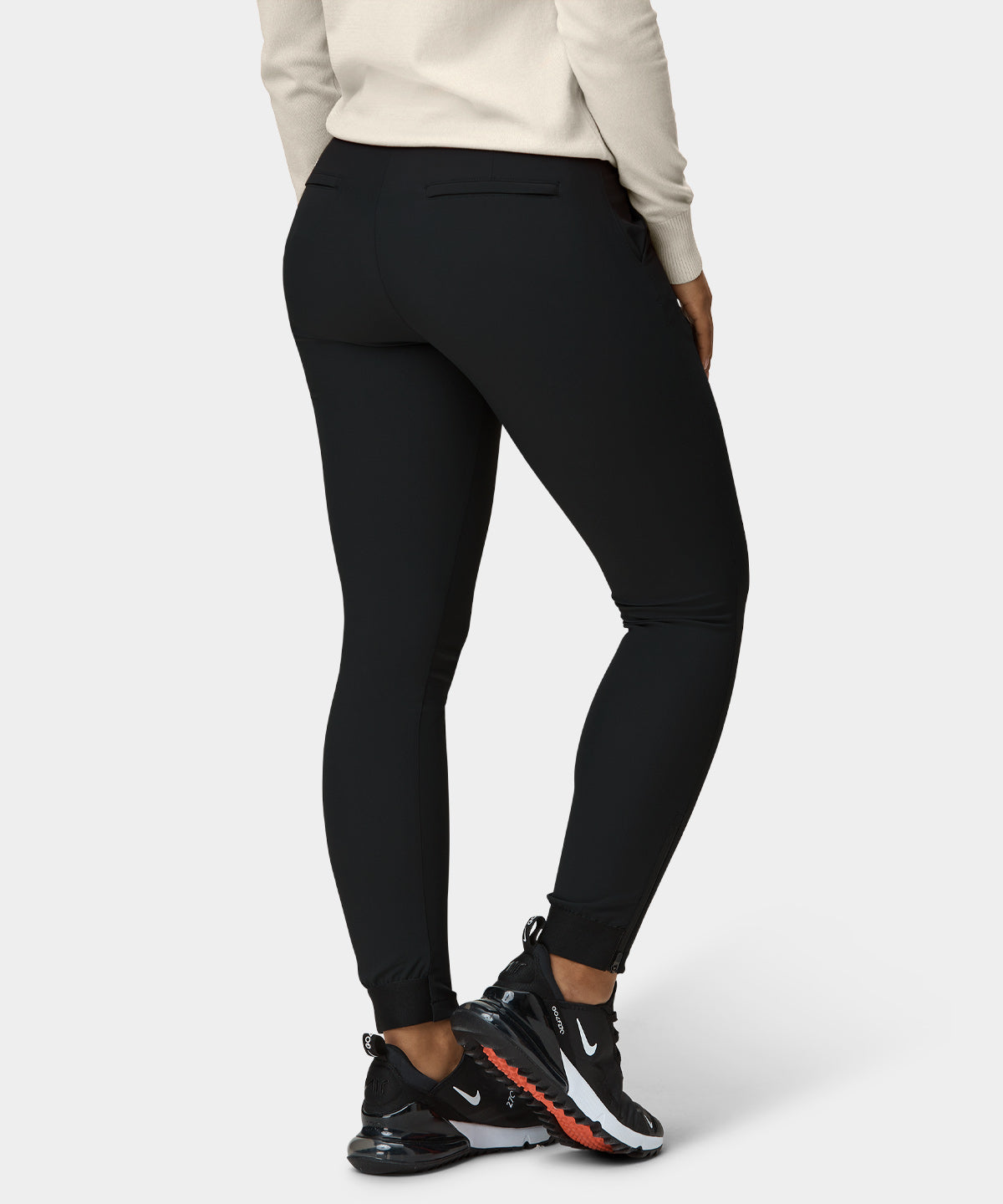 Maceoo 4-way Stretch Pants Squared Black