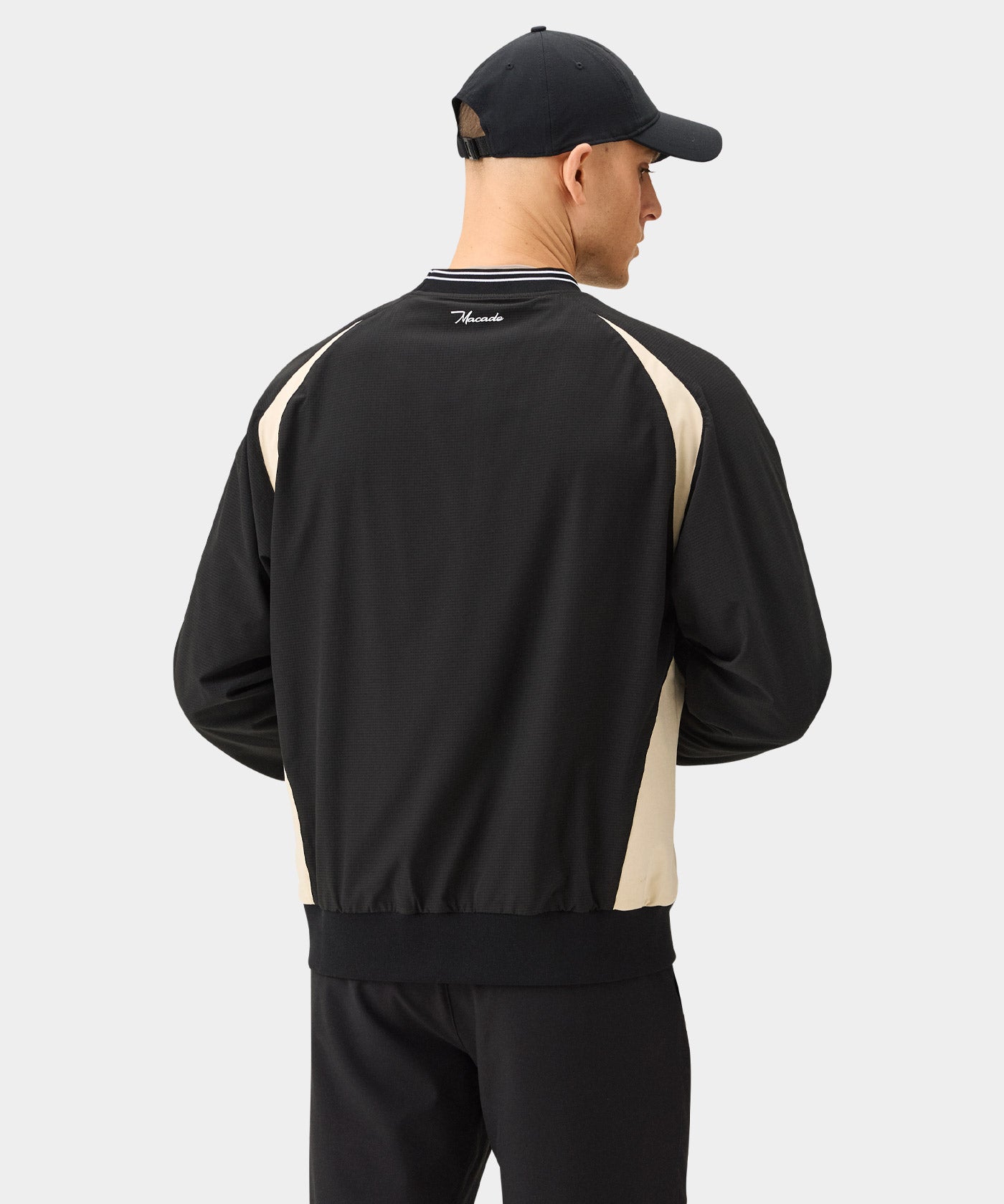 【即完品】Cph/Golfウィンドブレーカーブラック M モックネック未使用 Men's TX Links Windbreaker - Macade Golf