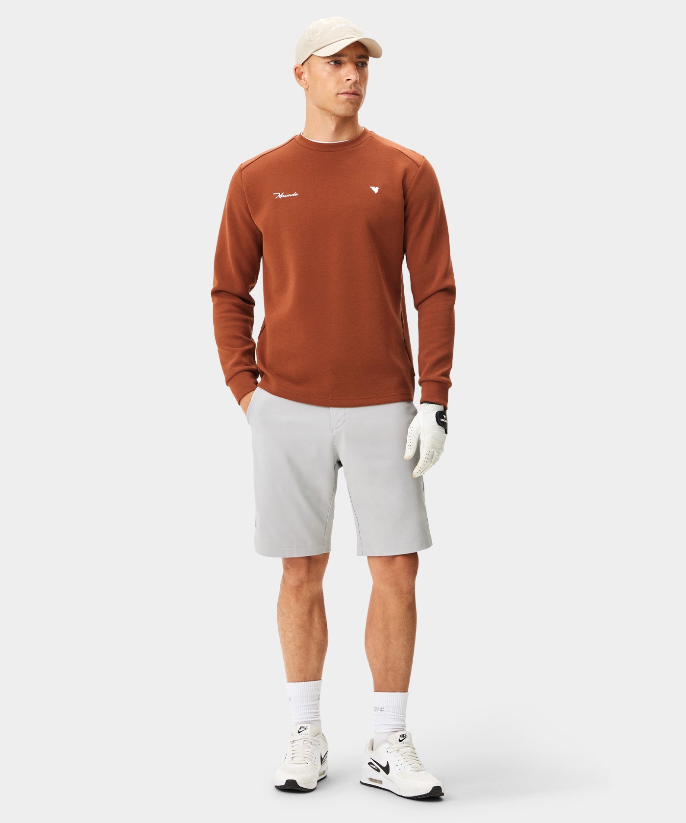 Blades Rust Course Crewneck