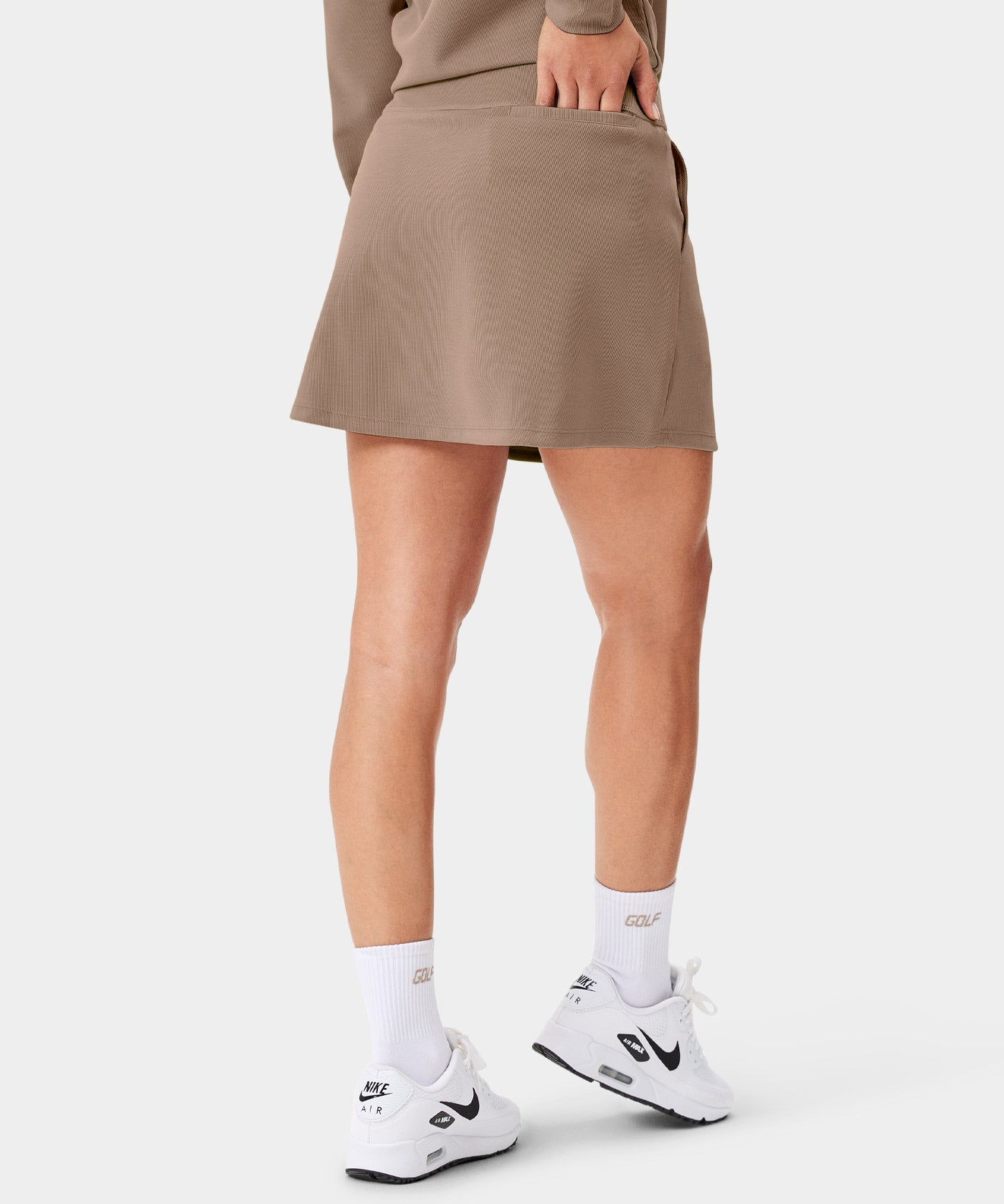 Brown Air Skirt