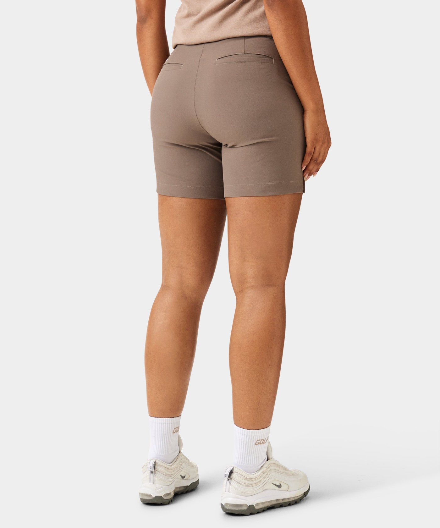 Brown Flex Shorts