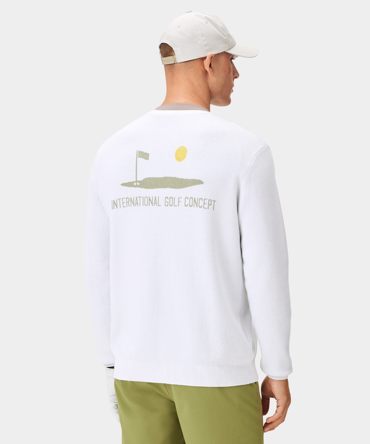 Concept White Knit Sweater