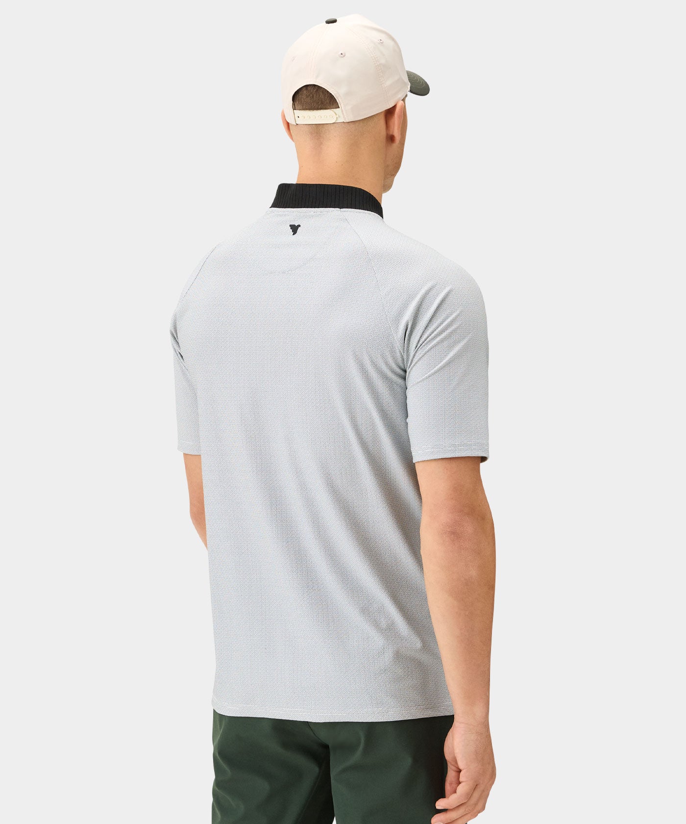 Crew White TR Bomber Shirt