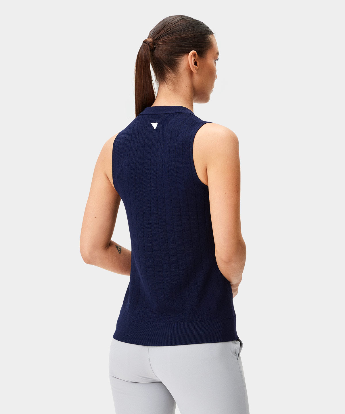 Eva Navy Top