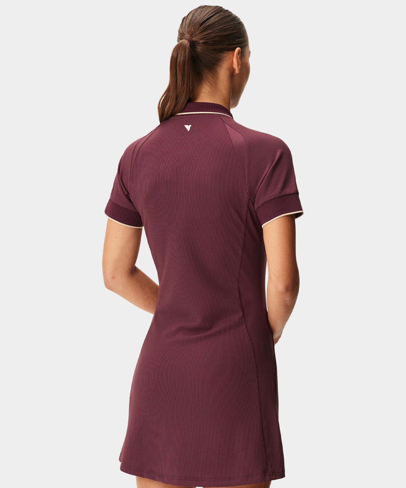 Cora Burgundy Players Dress