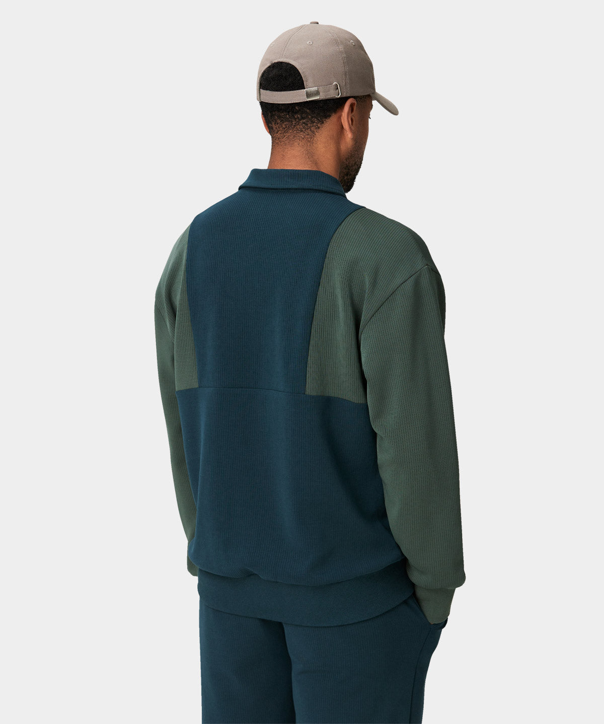 Green Tech Range Zip Sweater