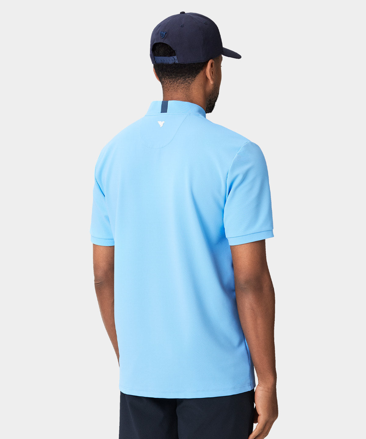 Heath Light Blue Bomber Shirt