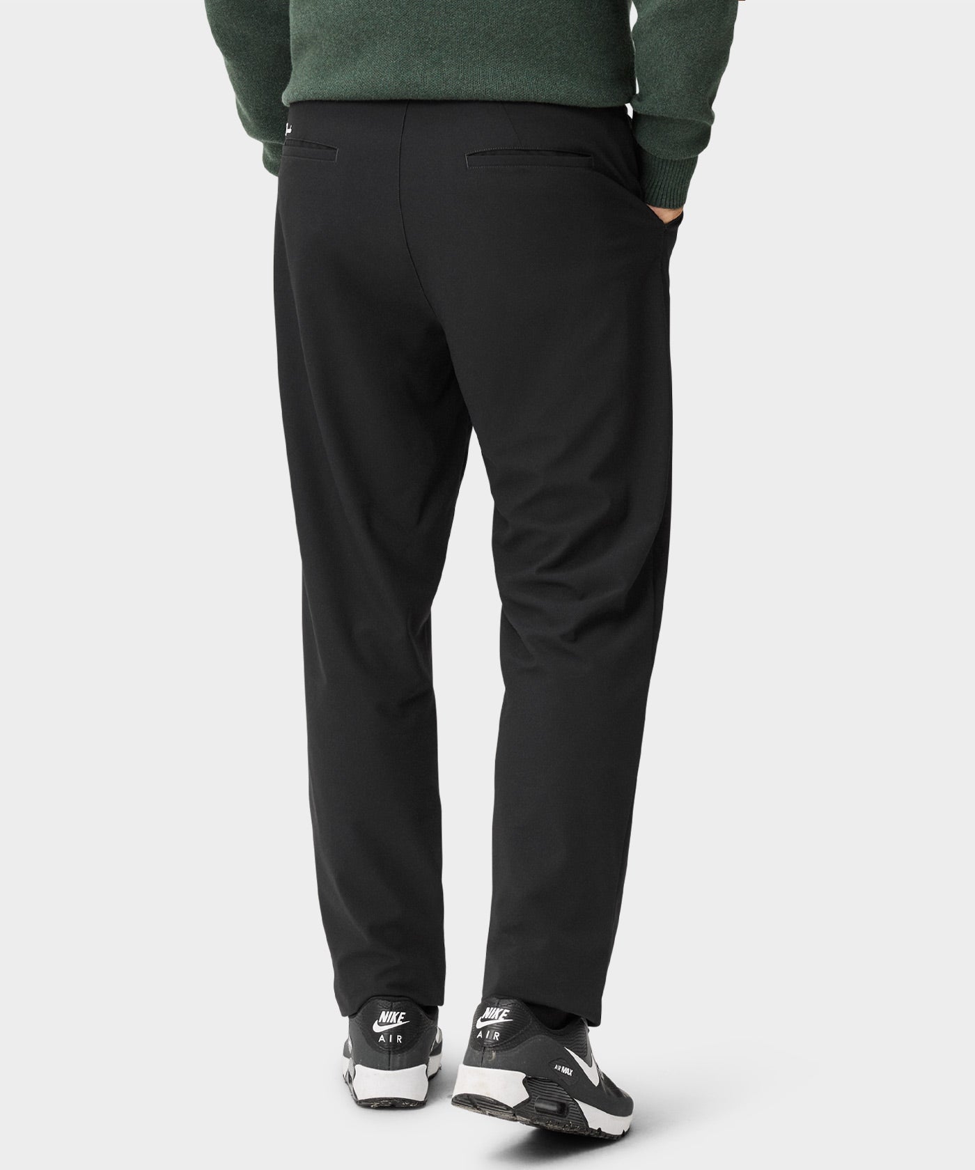 Lightweight Relaxed Trouser - Ash Black