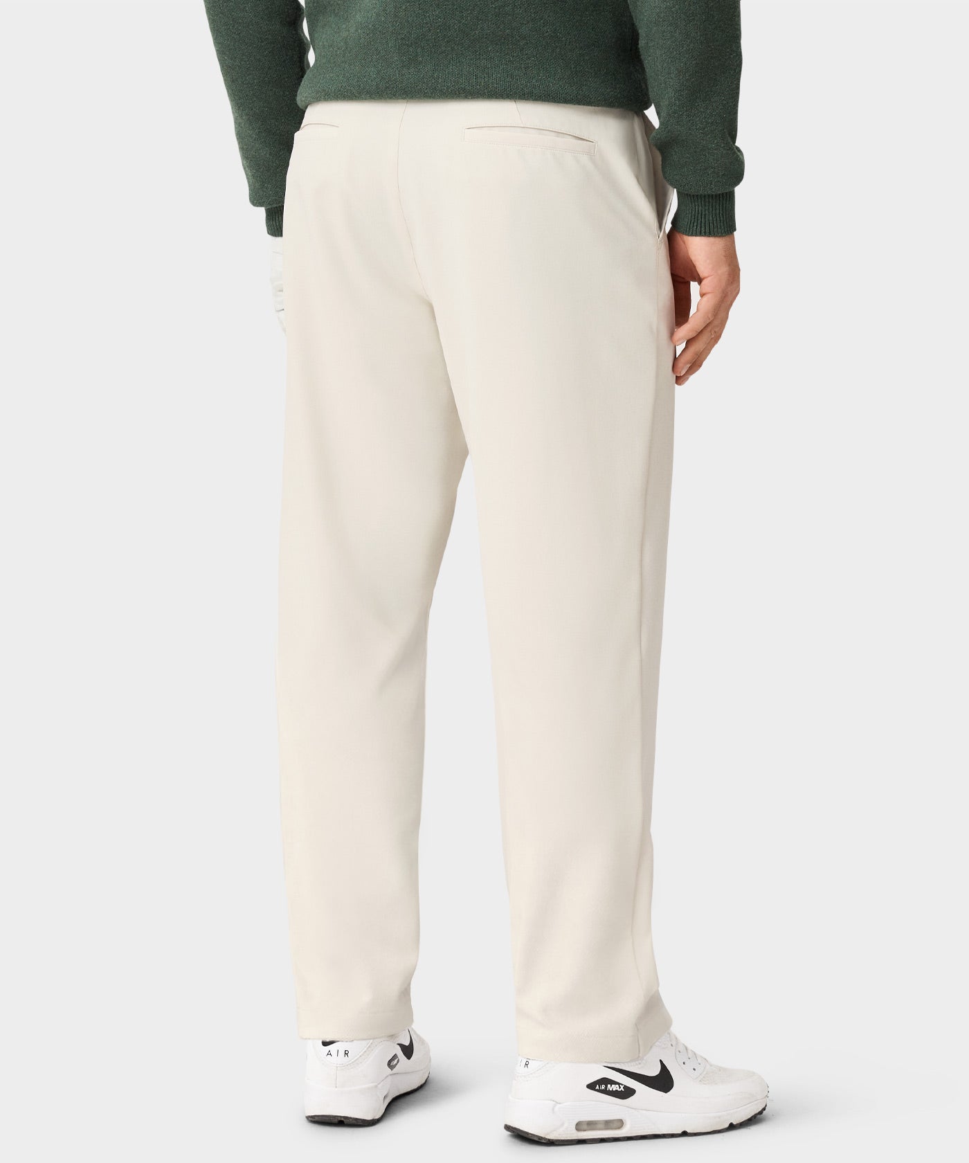 Lightweight Relaxed Trouser - Bone