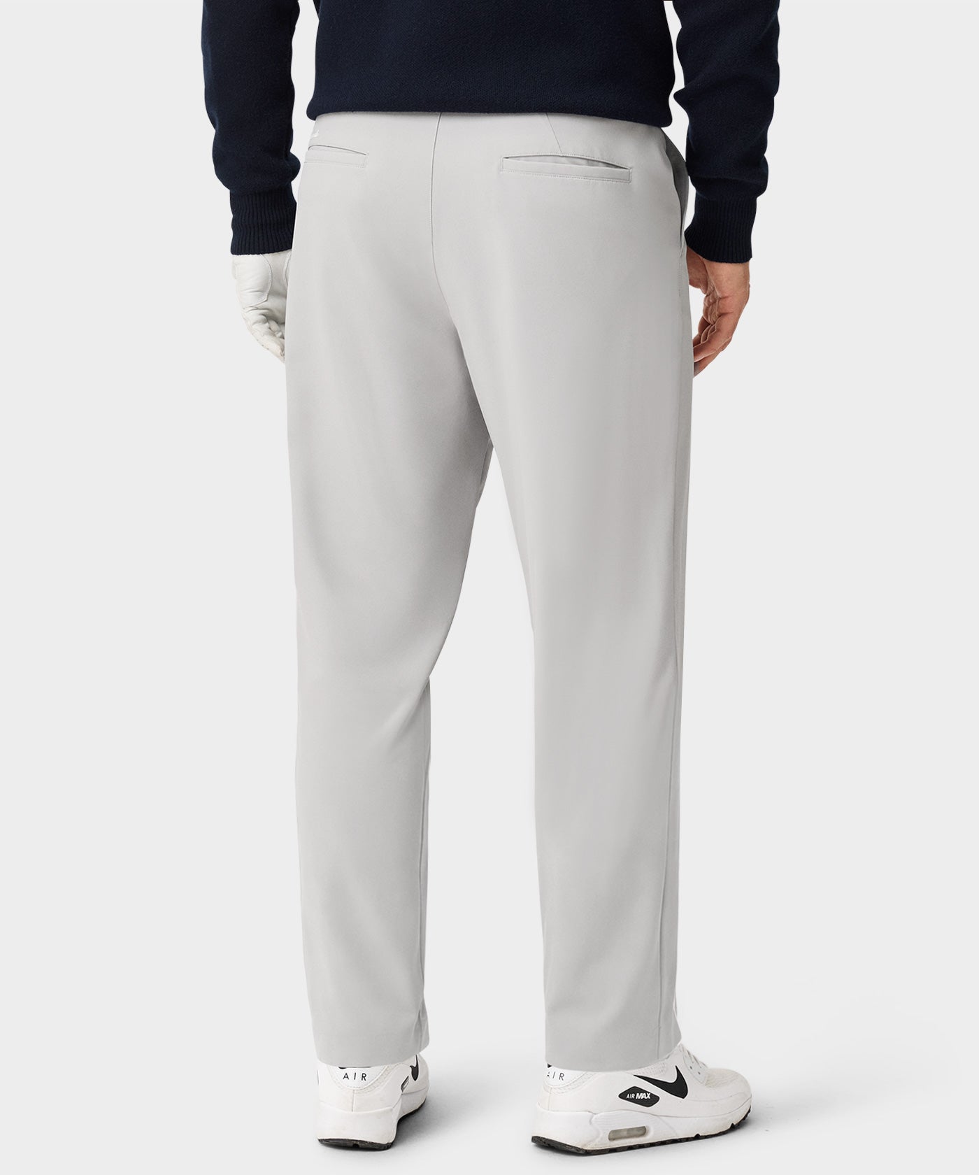 Lightweight Relaxed Trouser - Light Grey