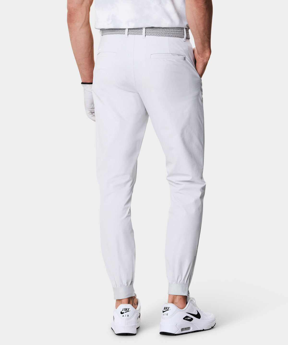 Off White Four Way Stretch Jogger