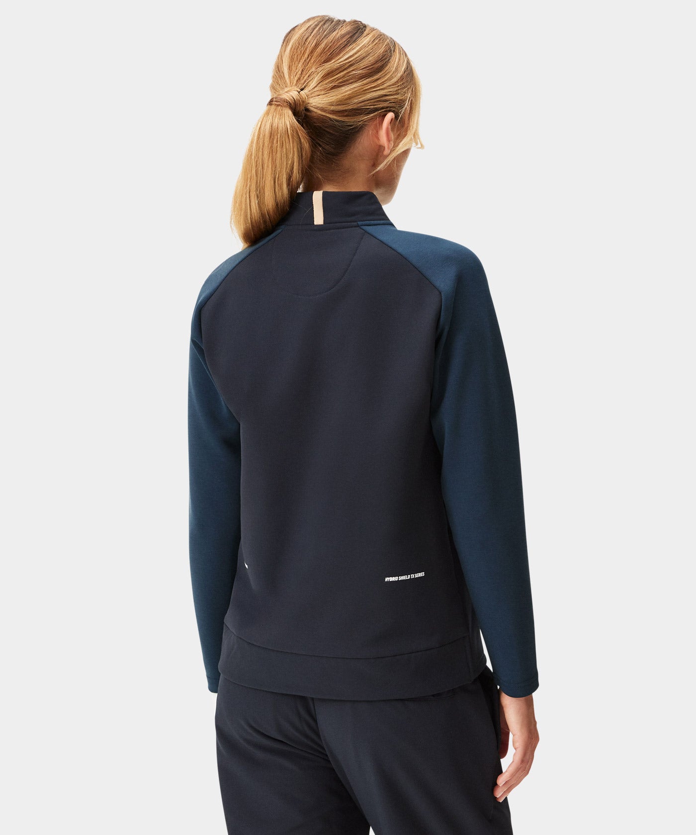 Navy Hybrid Shield TX Quarter Zip